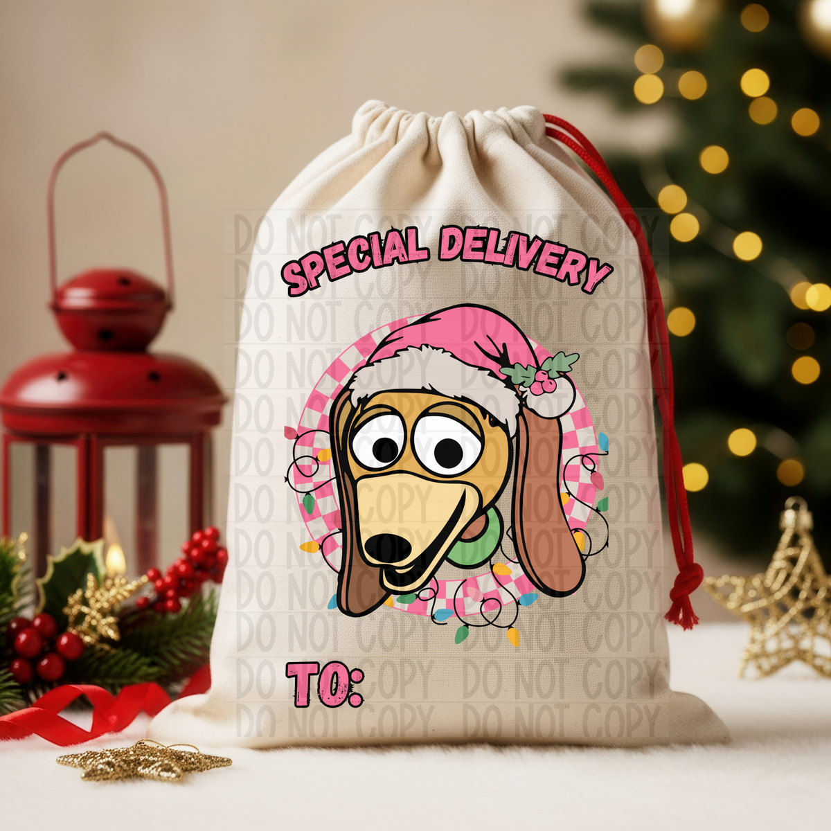Sl1nky | Santa Sack DTF Heat Transfer | #100