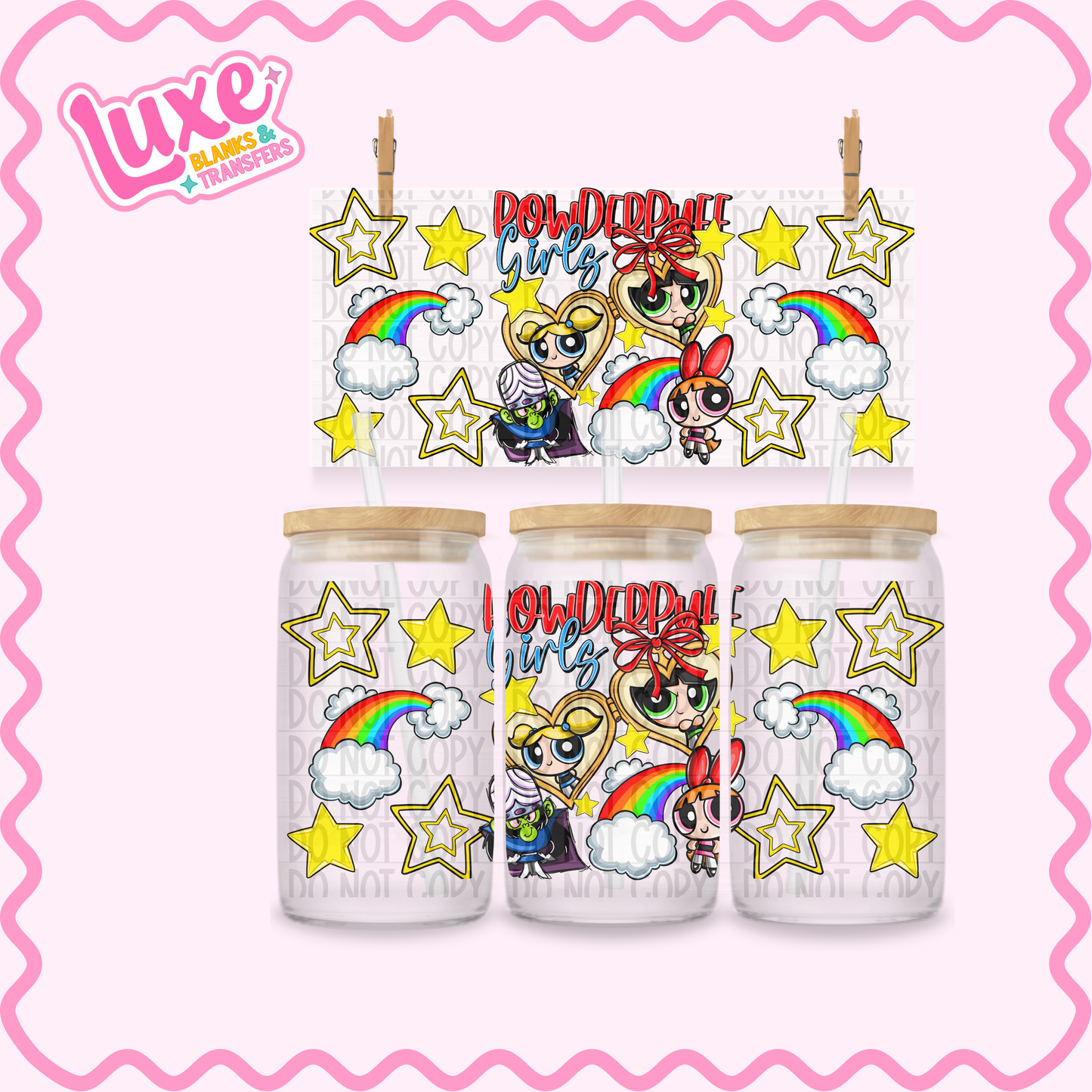 16oz UV DTF Wrap | PPG Locket | #3469
