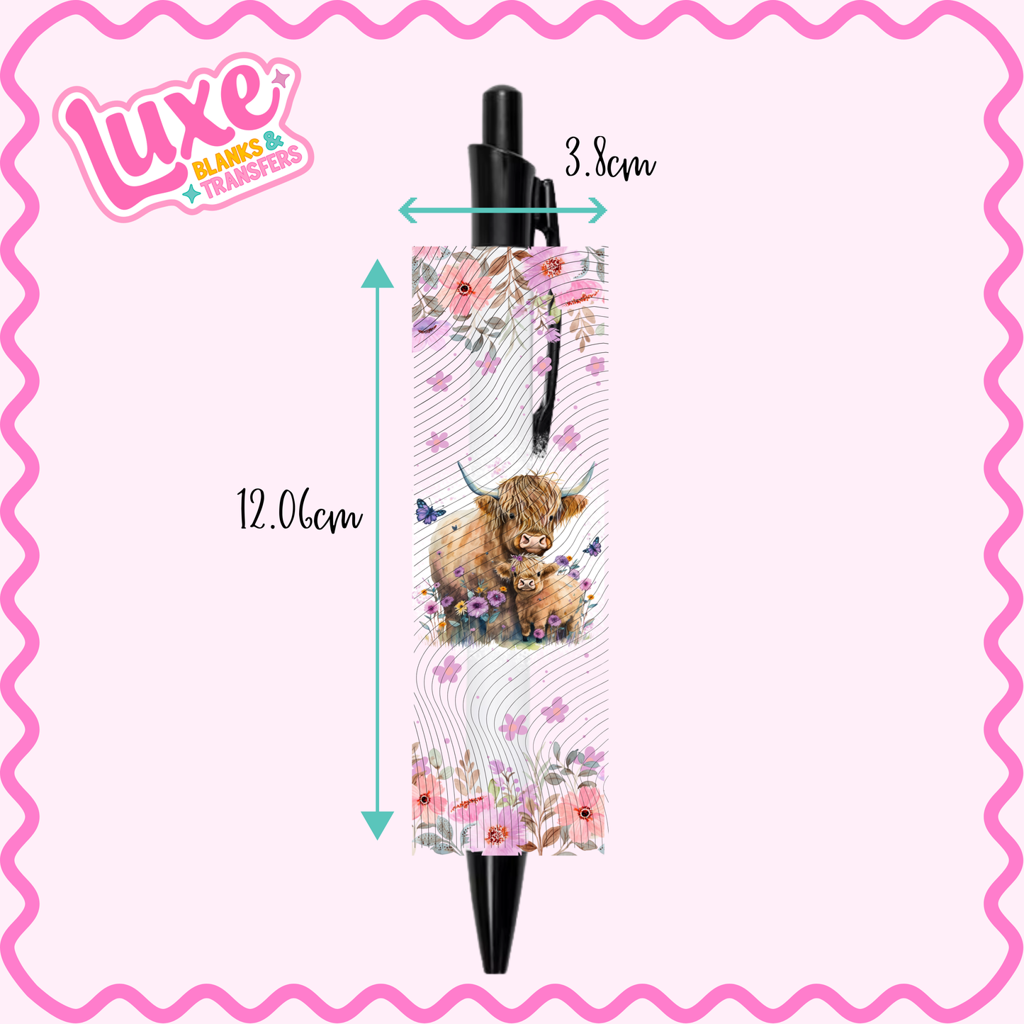 UV DTF Pen Wrap | Highland 6 | #10