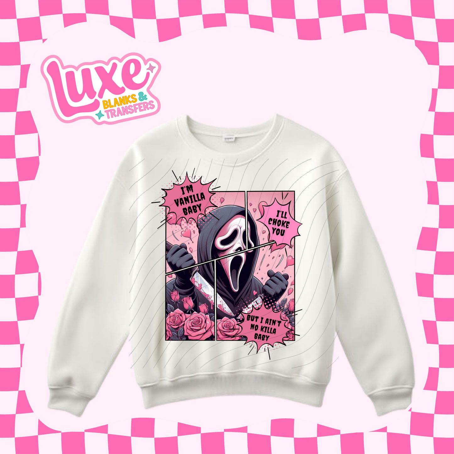 Ghost Comic | DTF Heat Transfer | #111