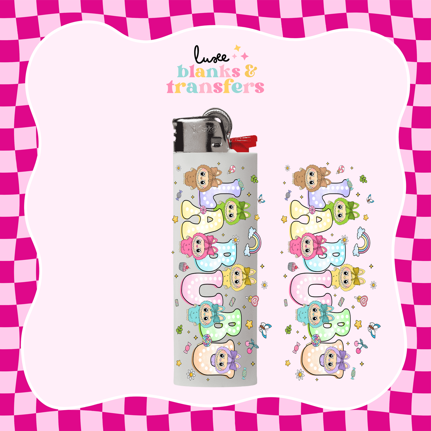 Bubu Word UV DTF Lighter Wrap