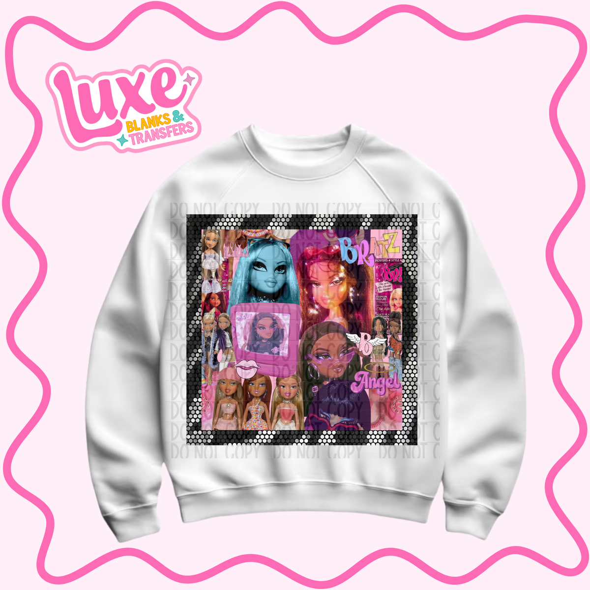DTF Heat Transfer | Brat/z Collage | #1385