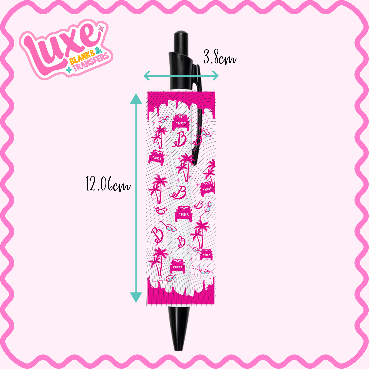 UV DTF Pen Wrap | B Girl 1 | #11