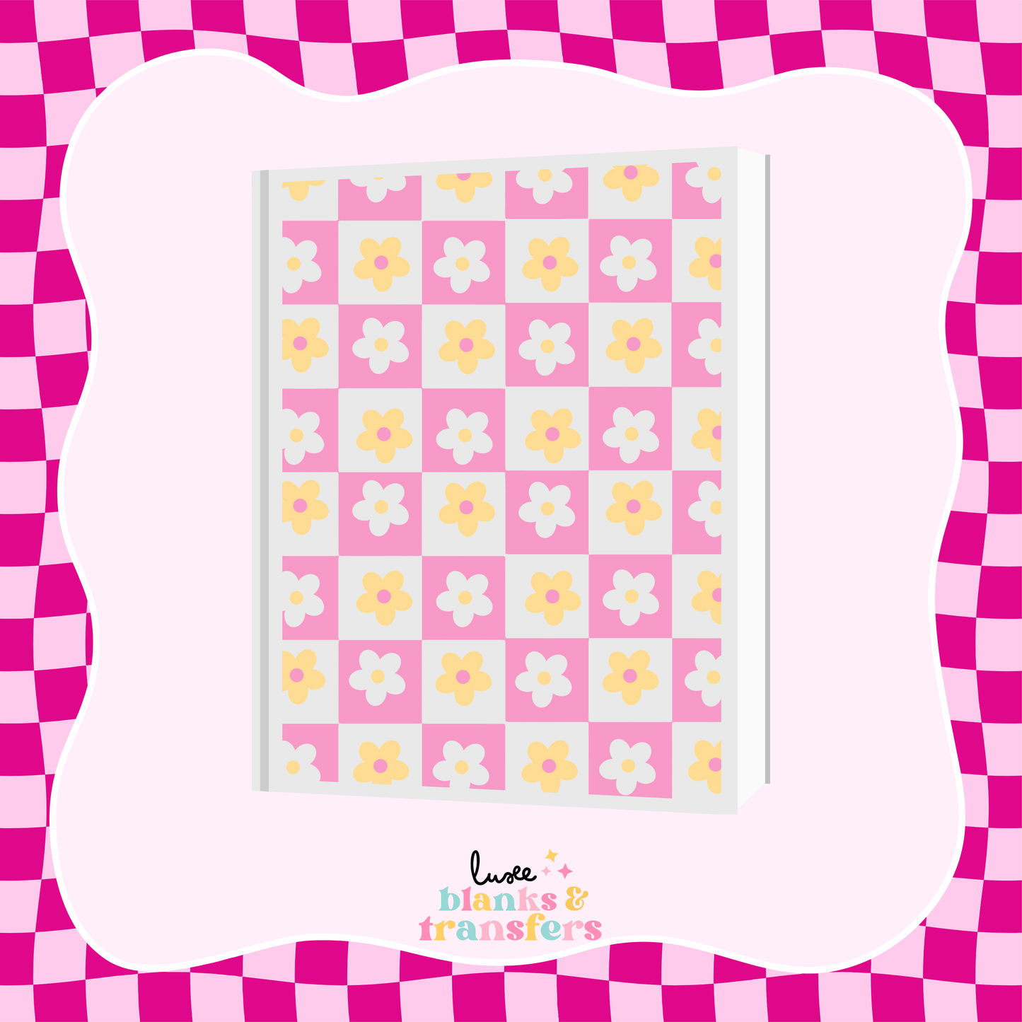 Daisy A5 Journal UV DTF Transfer (#A11)