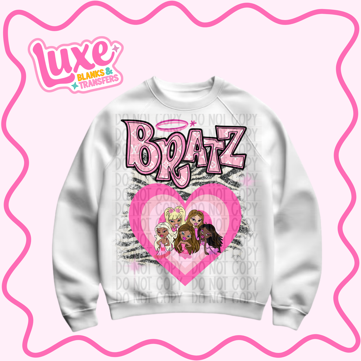 DTF Heat Transfer | Brat/z Heart | #1388