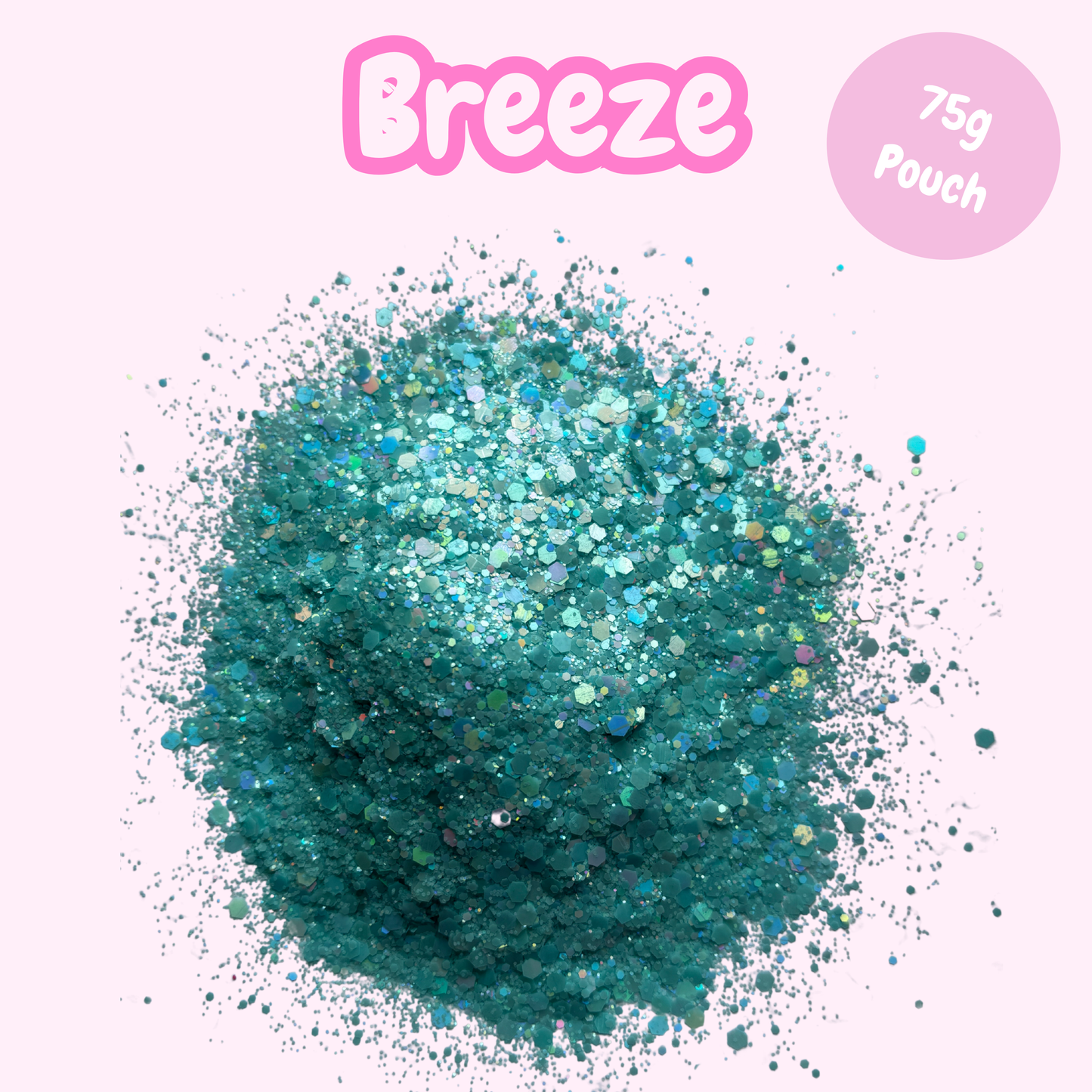 "Breeze" Chunky Glitter (75g pouch)