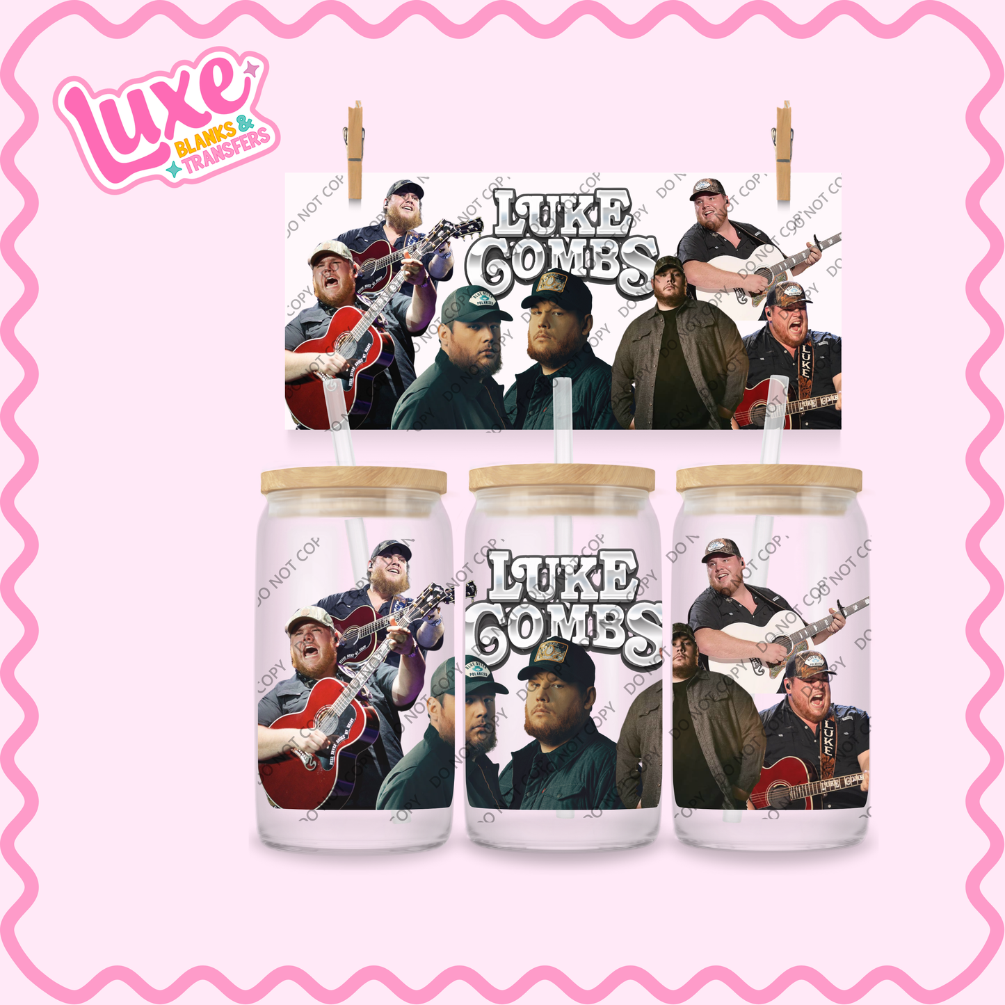 16oz UV DTF Wrap | Combs | #2218