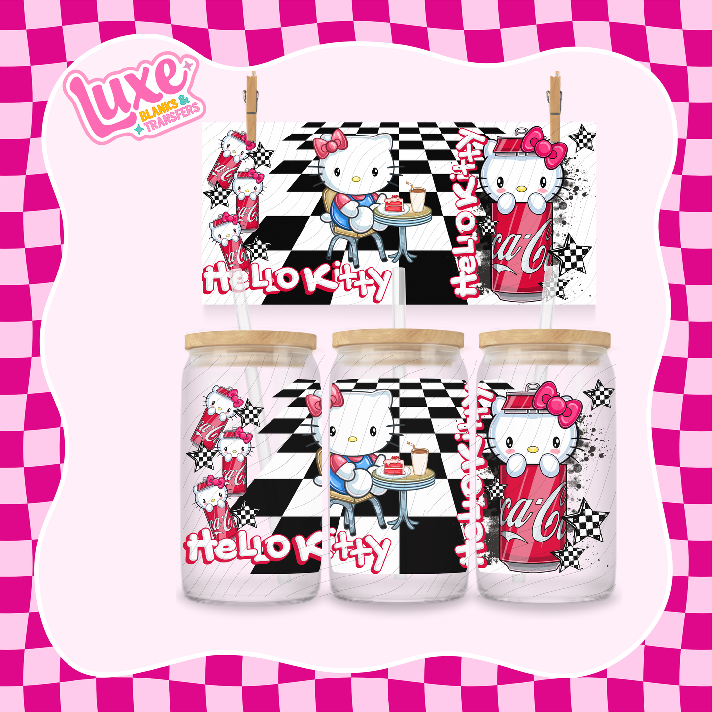 HK Cola | 16oz UV DTF Wrap | #1269