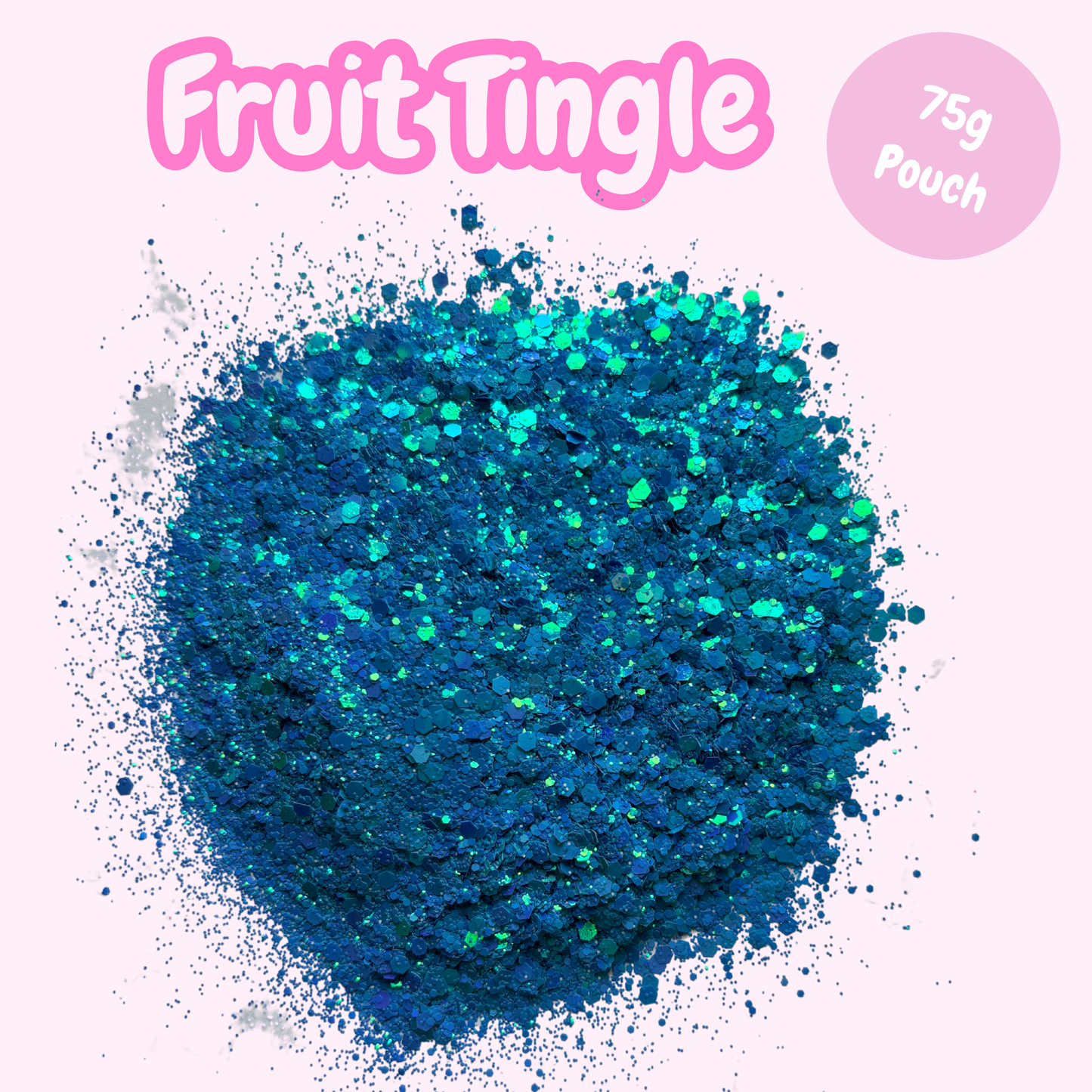 "Fruit Tingle" Chunky Glitter (75g pouch)