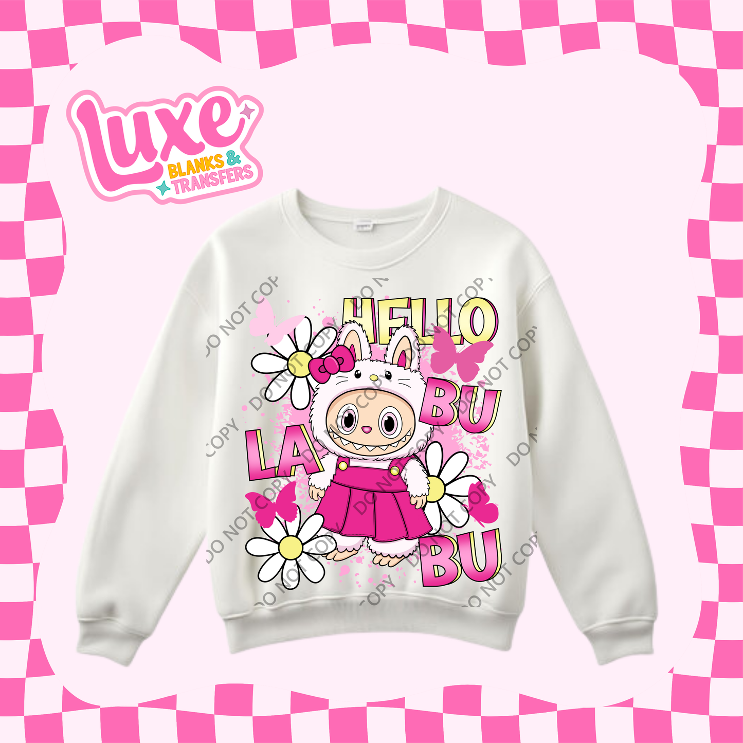 DTF Heat Transfer | HK X Bubu | #408