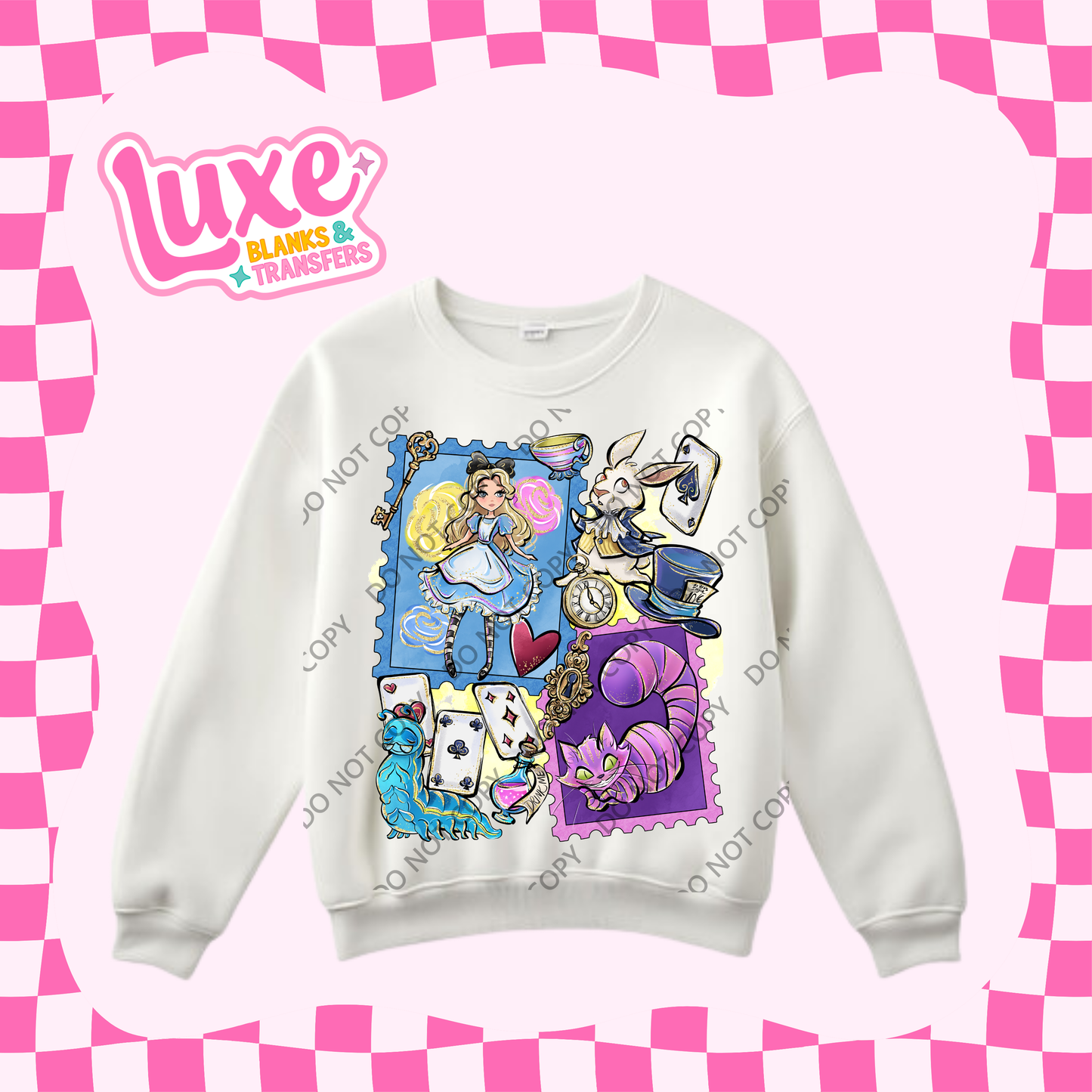 DTF Heat Transfer | Alice Stamps | #410