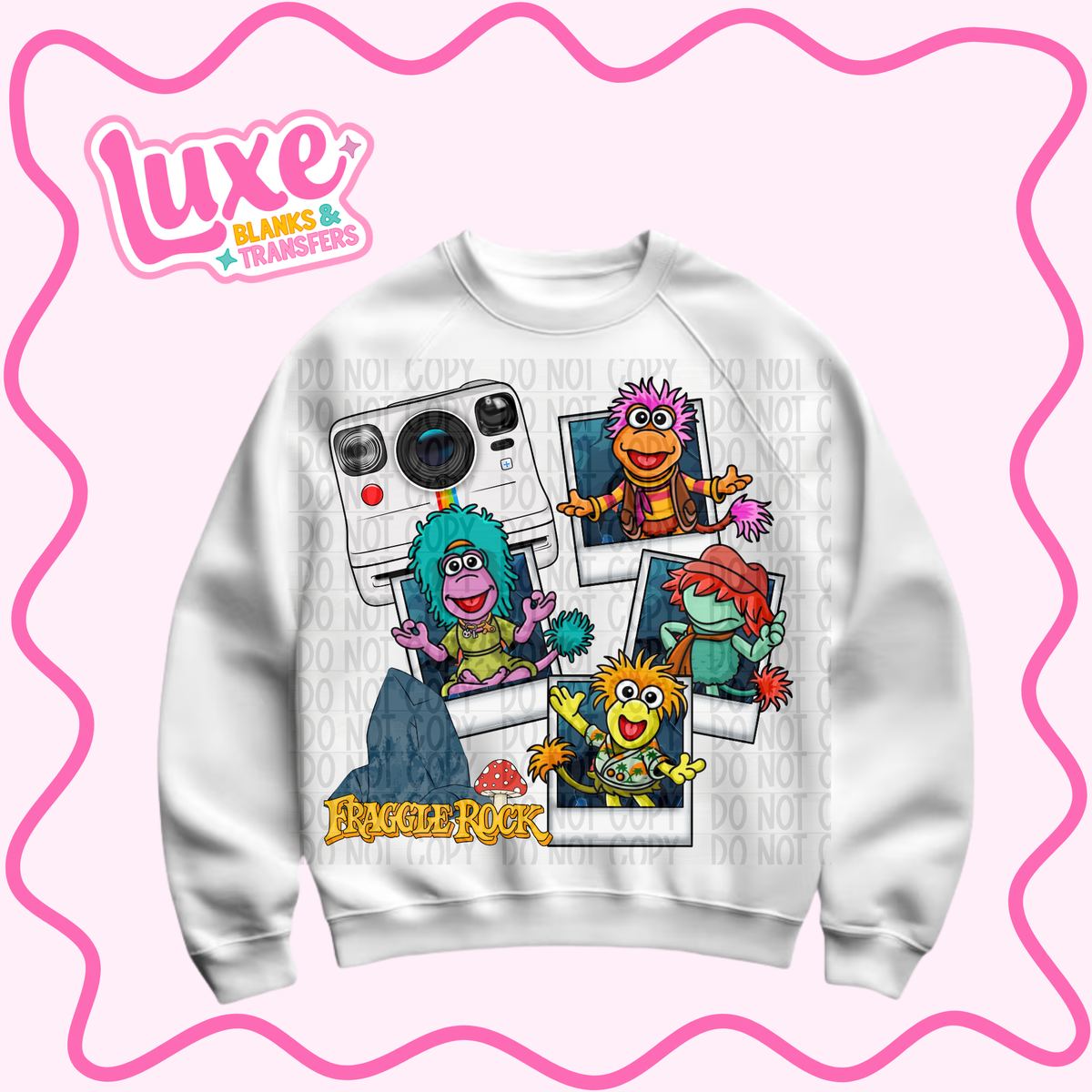 DTF Heat Transfer | Fraggle | #1404