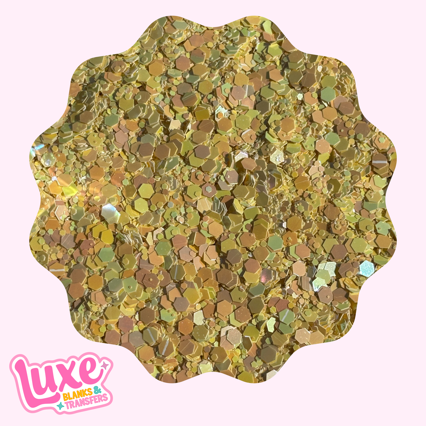 "Lemon" Chunky Mix Glitter