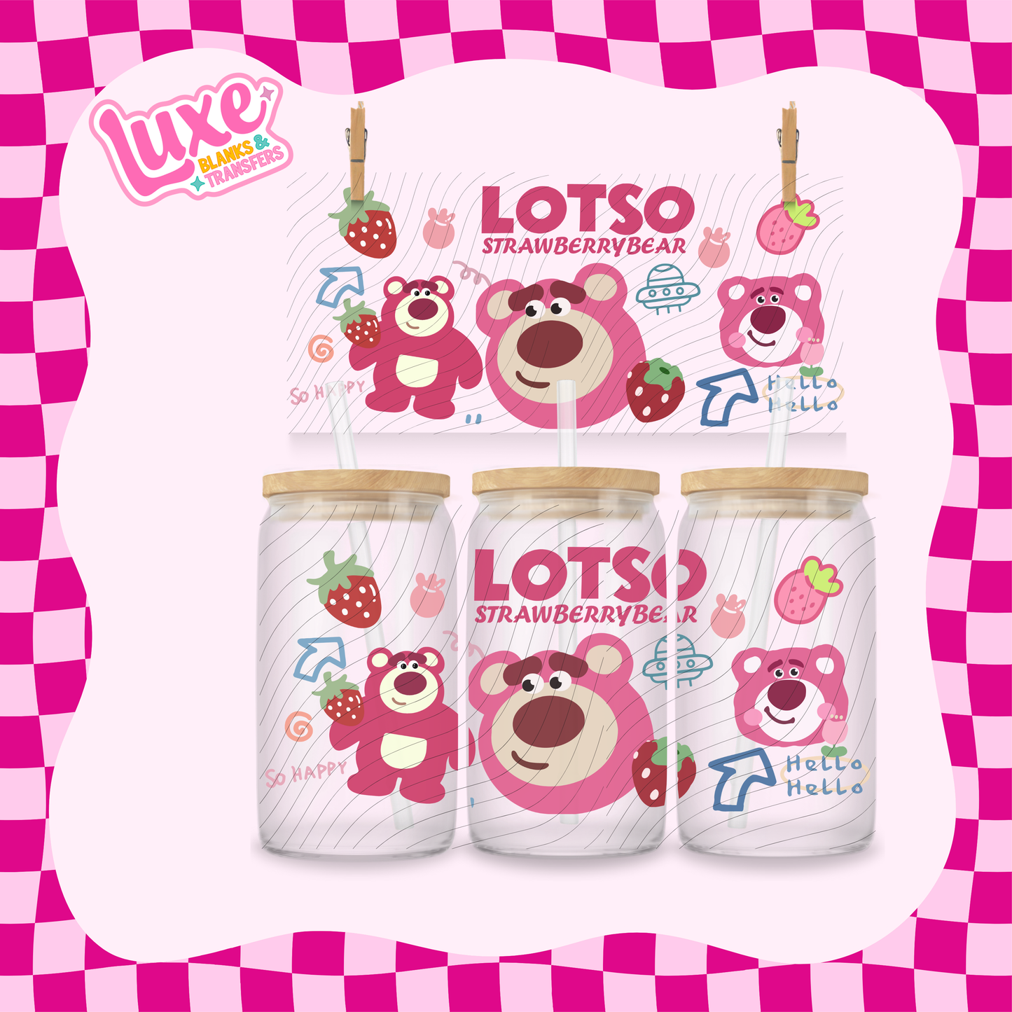 Lotso 2 | 16oz UV DTF Wrap | #1756