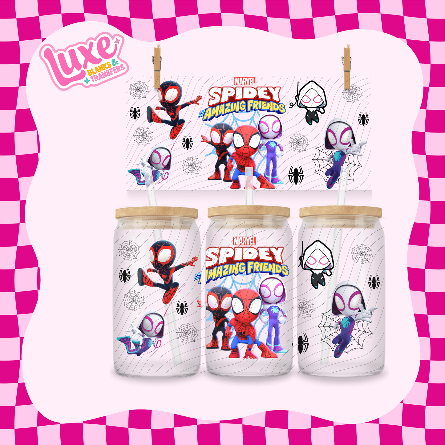 Spidey Amazing | 16oz UV DTF Wrap | #1757