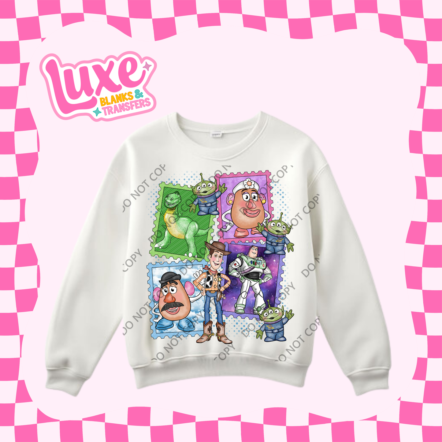 DTF Heat Transfer | Toy Stamps | #421