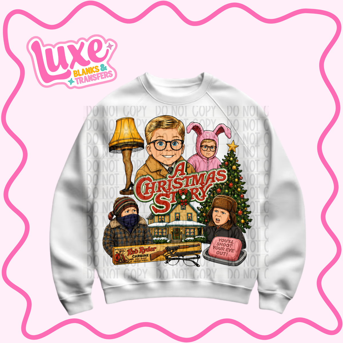 DTF Heat Transfer | Christmas Story | #1412