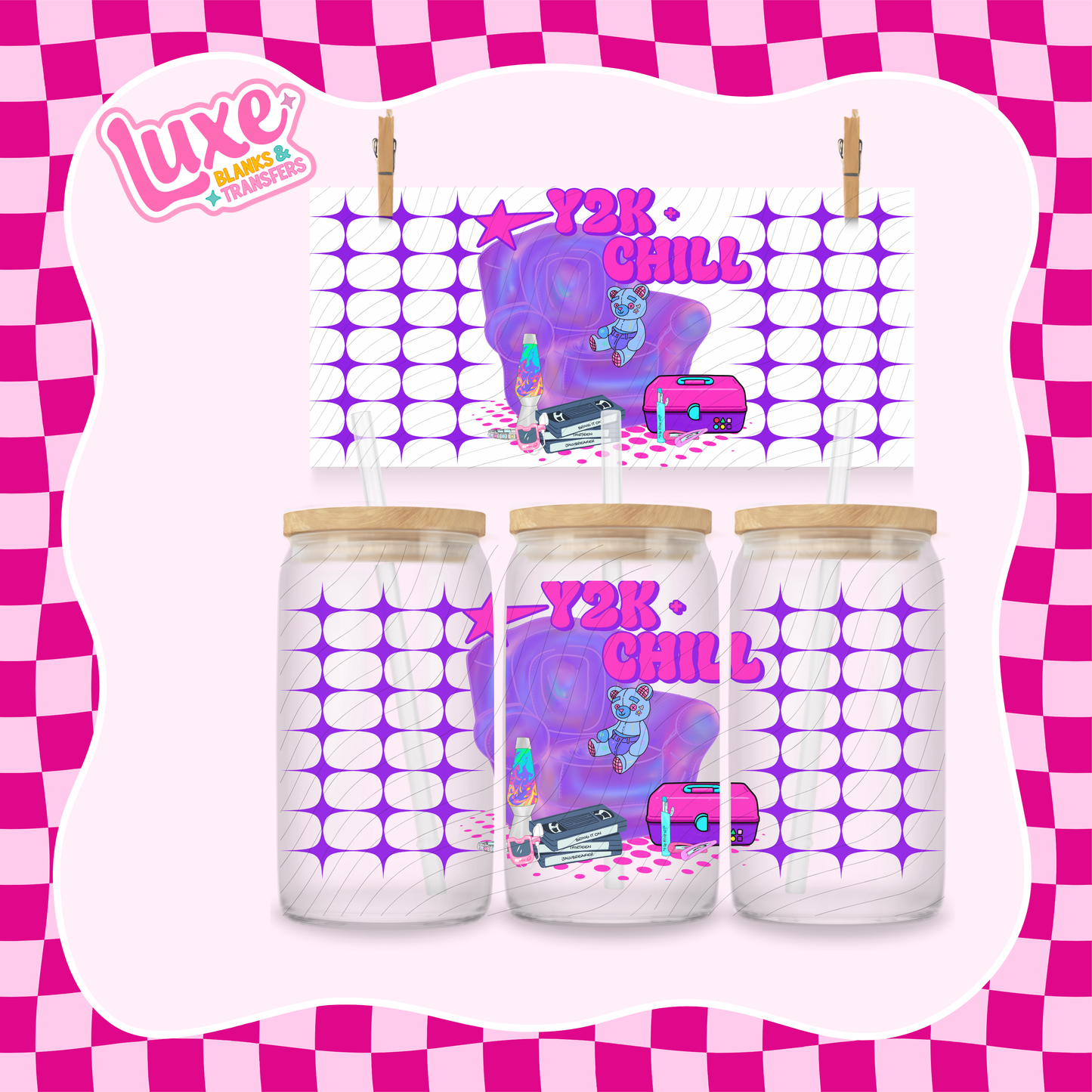 Y2K Chill | UV DTF Wrap | #1262