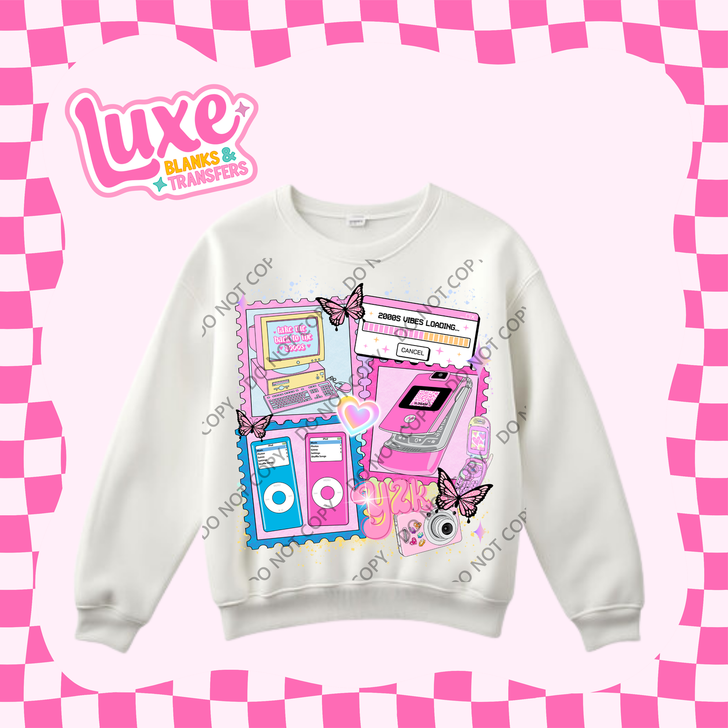 DTF Heat Transfer | Y2K Stamps | #423