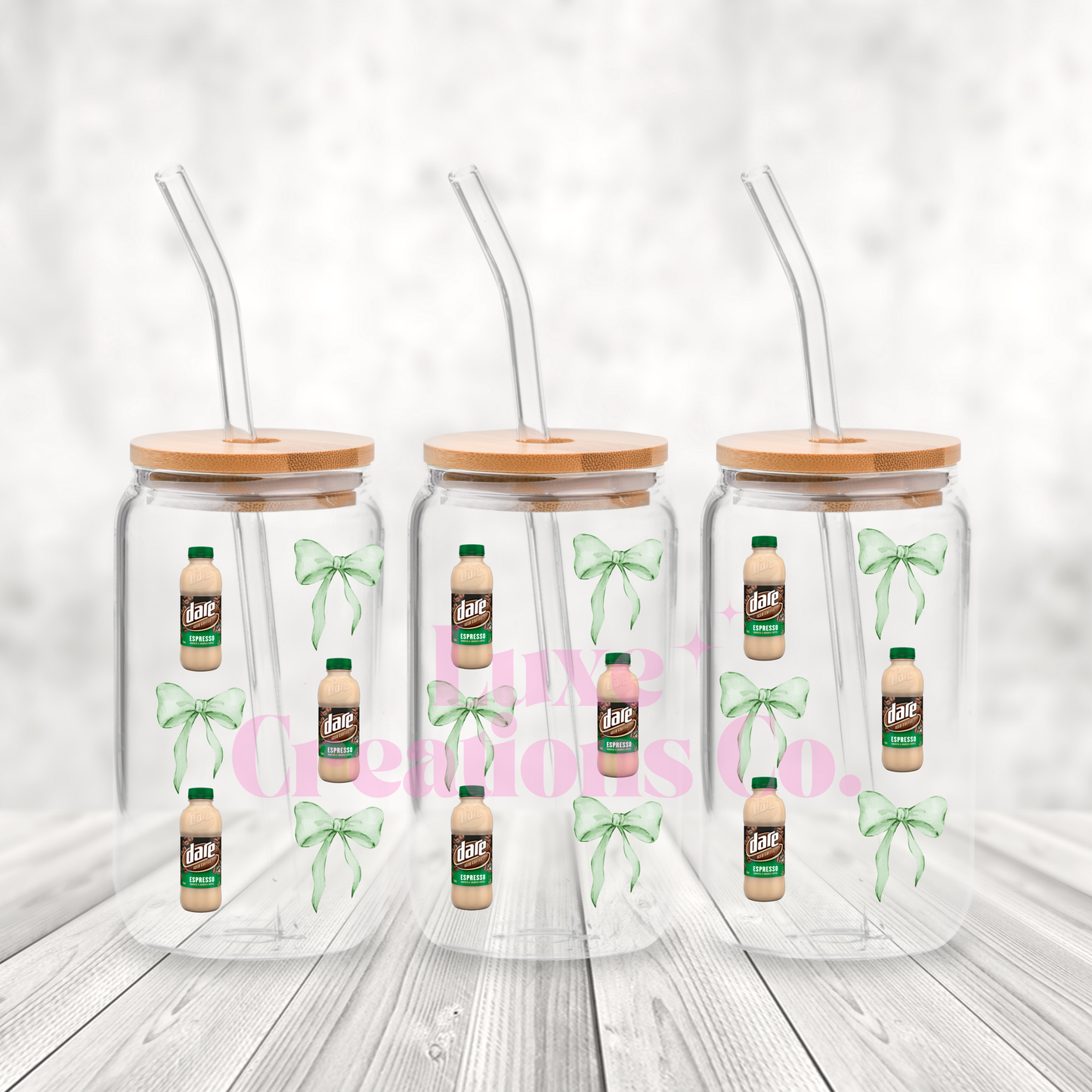 Ice Coffee UV DTF Wrap by Luxe (#113)