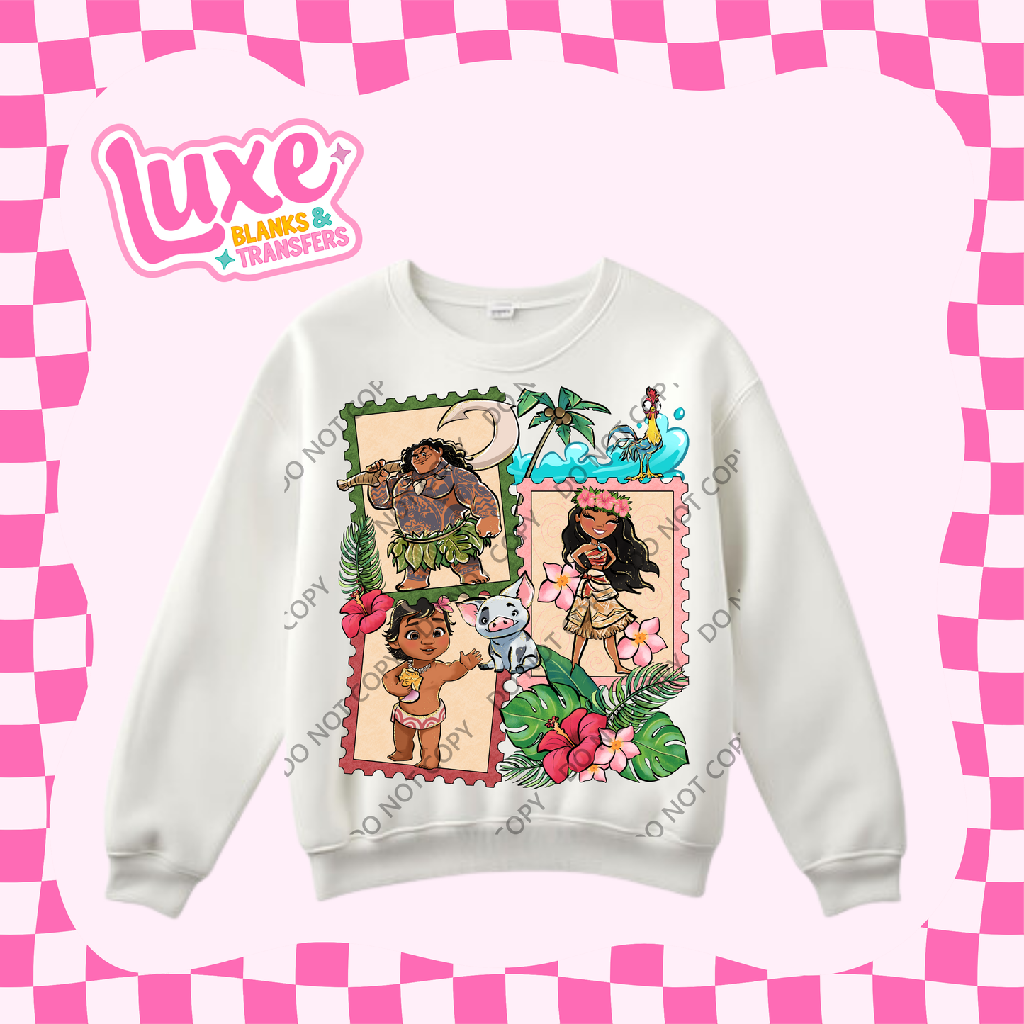 DTF Heat Transfer | Island Princess Stamps | #427