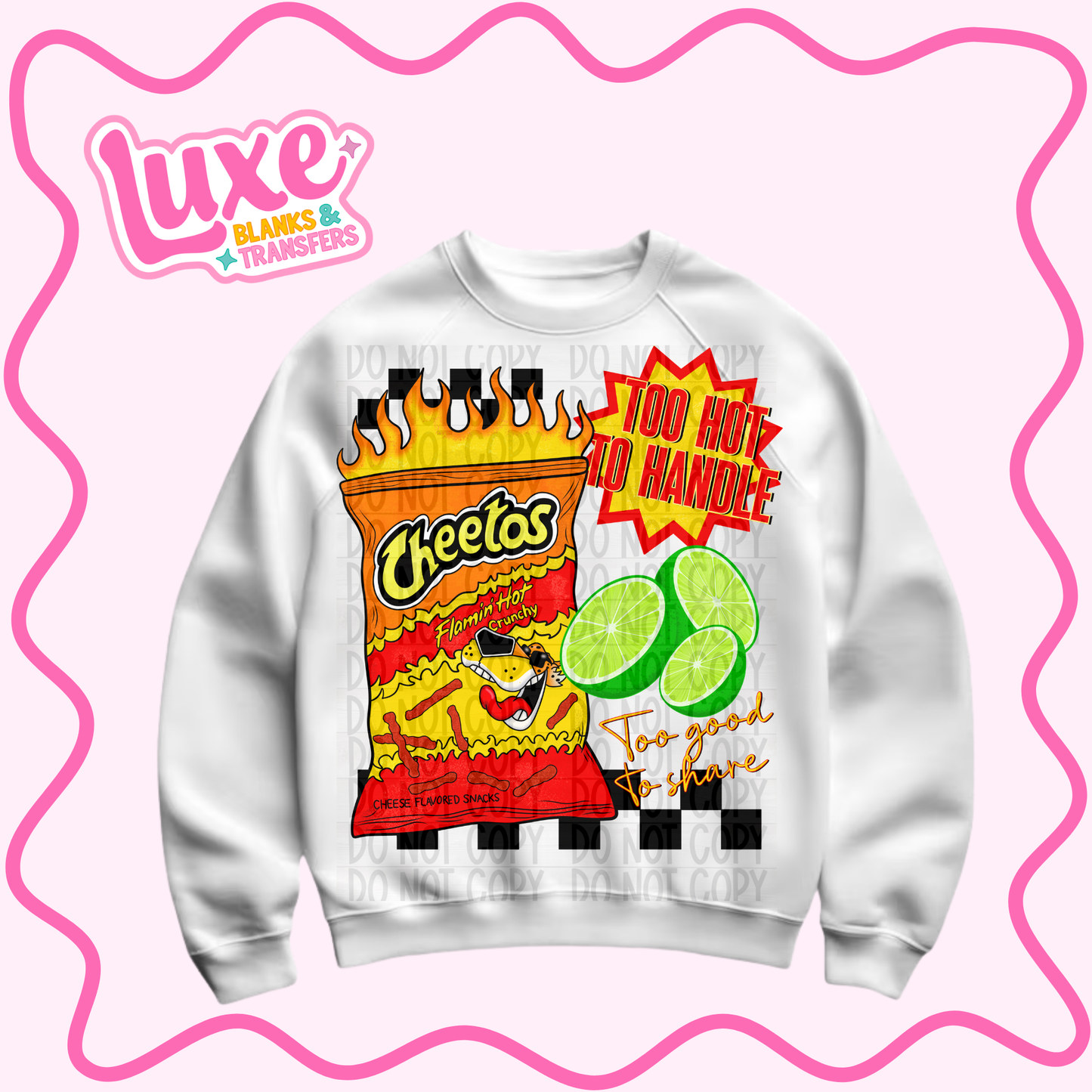 DTF Heat Transfer | Flamin' Hot | #1427