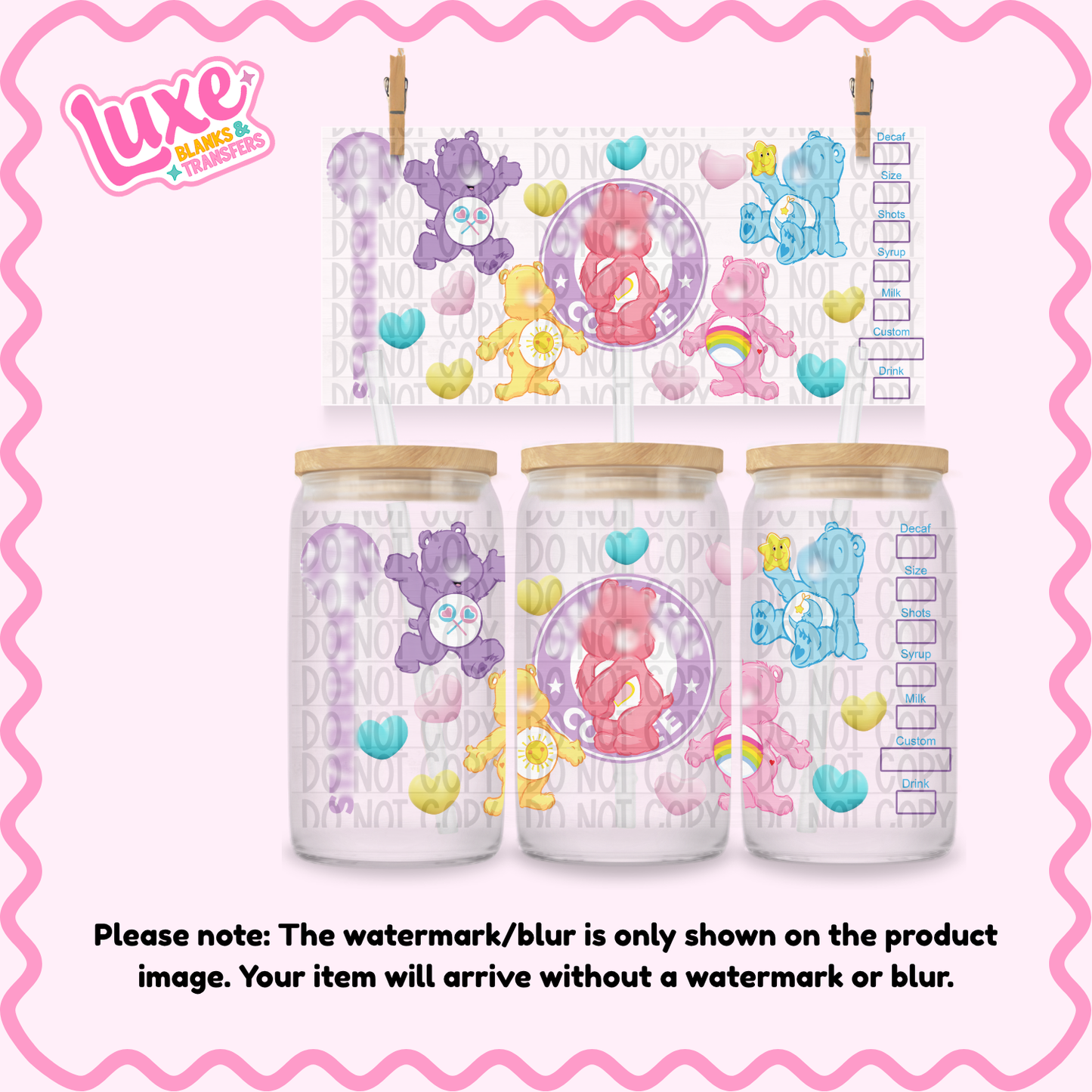 16oz UV DTF Wrap | CBear St4rb | #01