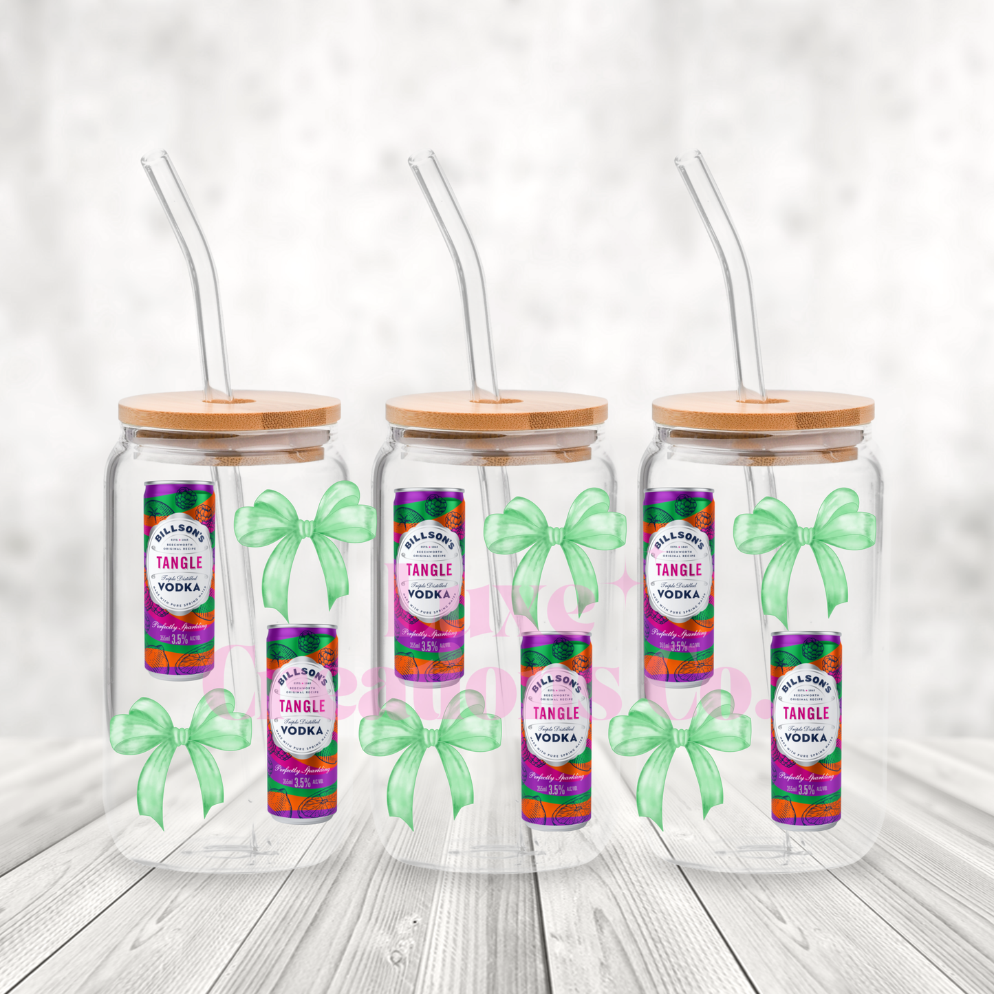 Billsons Vodka UV DTF Wraps by Luxe (#123)