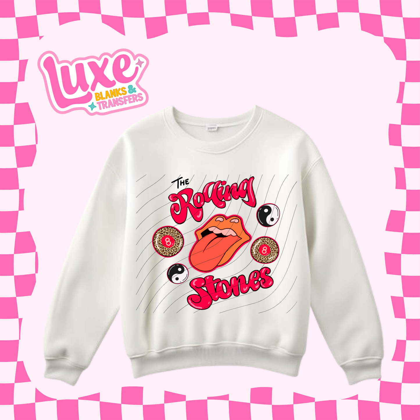 Roll Stones | DTF Heat Transfer | #156