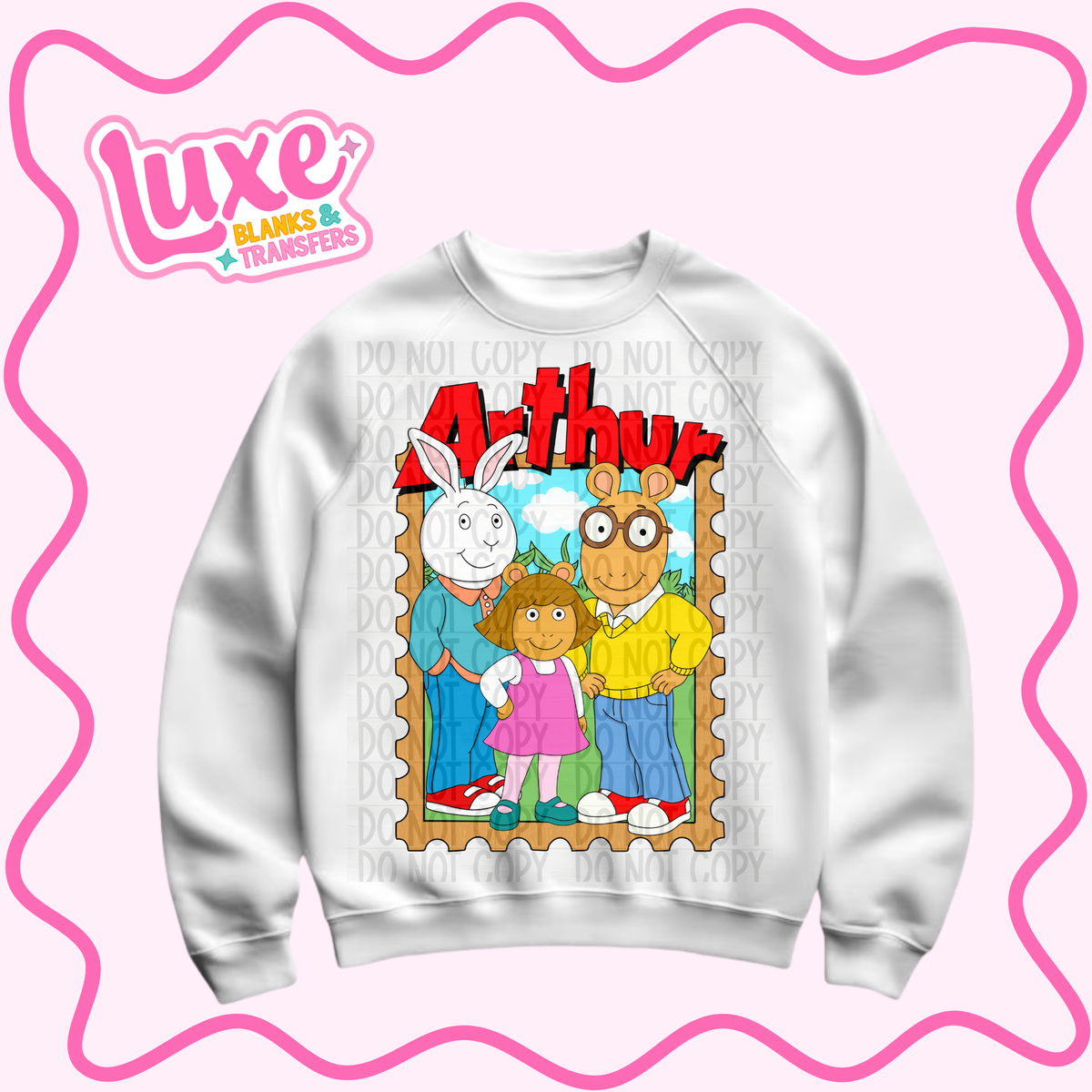 DTF Heat Transfer | Arthur Stamp | #1430