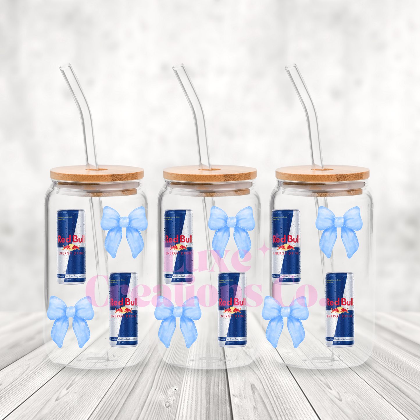 RB Energy Drink UV DTF Wrap by Luxe