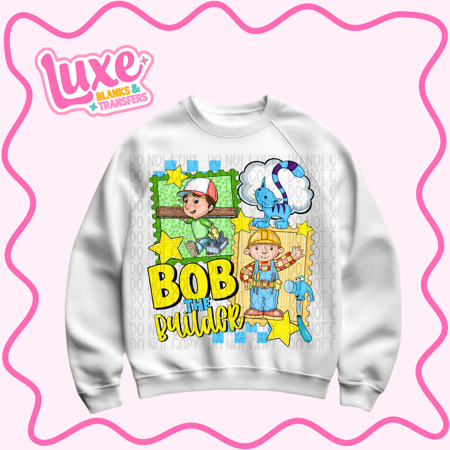 DTF Heat Transfer | Bob Builder | #899