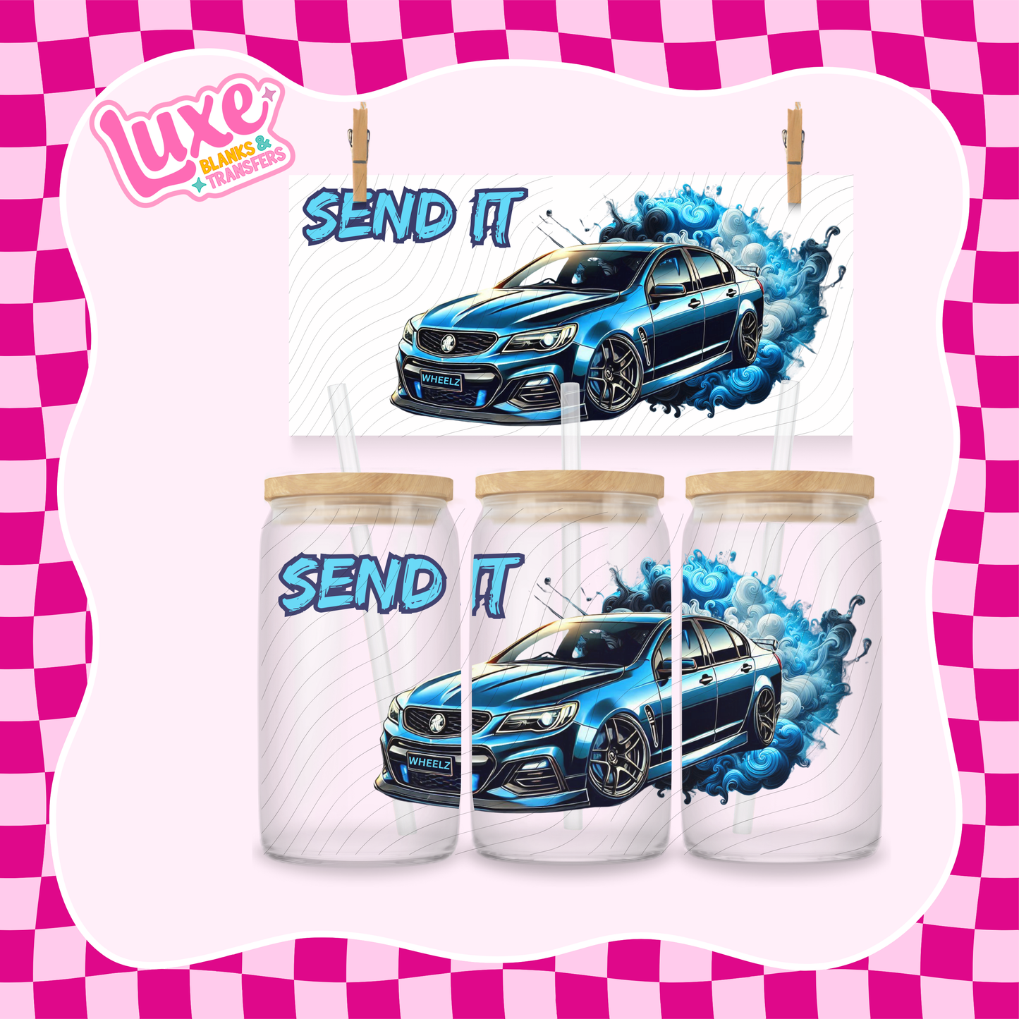 Send It Hold.en | 16oz UV DTF Wrap | #1290