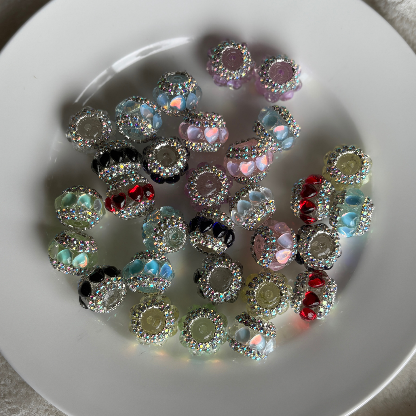 Heart Fancy Bead (1pcs)