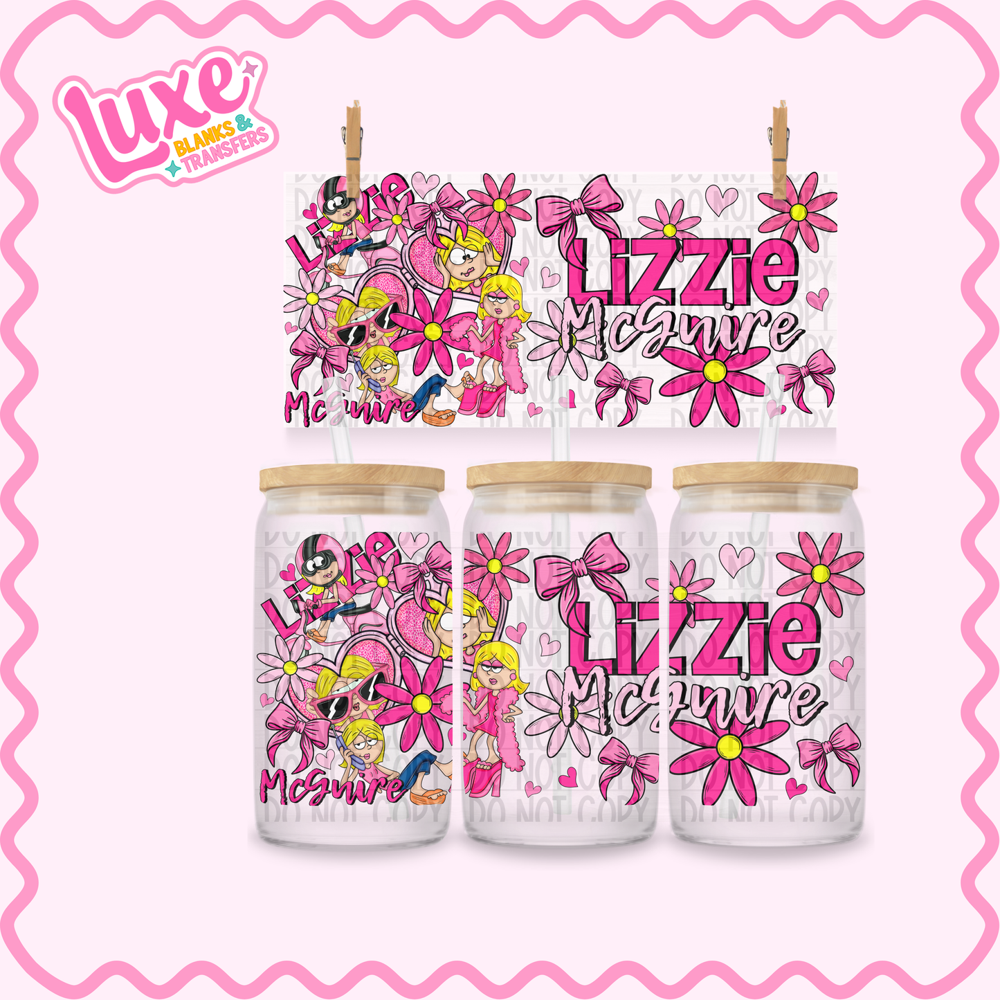 16oz UV DTF Wrap | Liz M | #3389