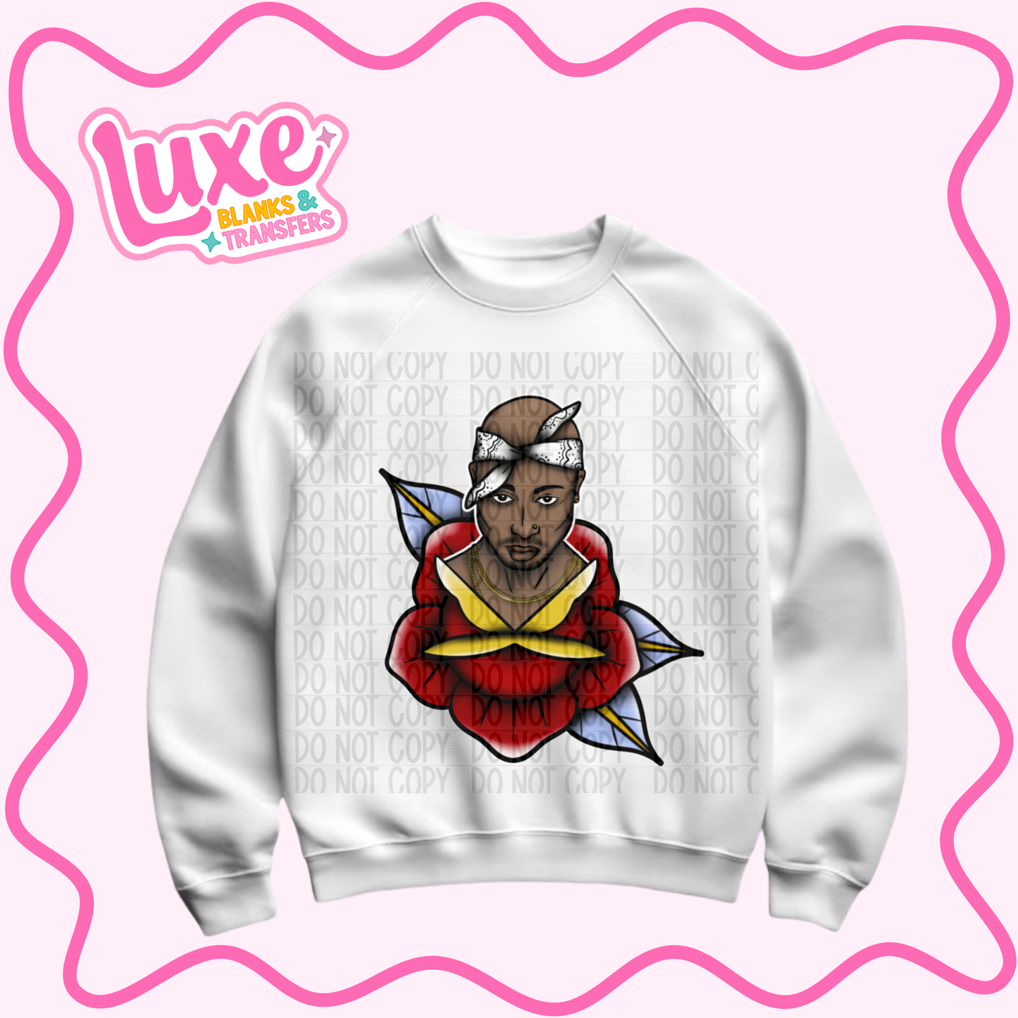 DTF Heat Transfer | 2Pac | #909