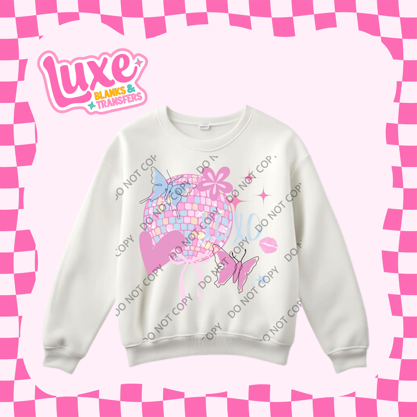 DTF Heat Transfer | Pastel Disco | #448