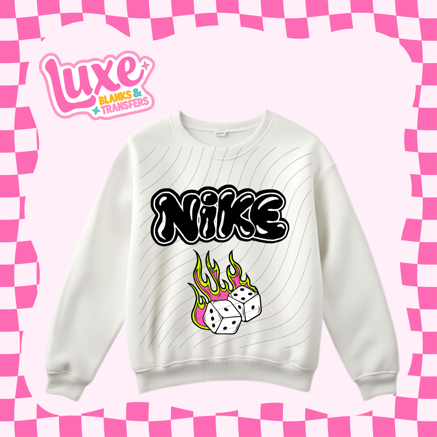 Brand Dice | DTF Heat Transfer | #183