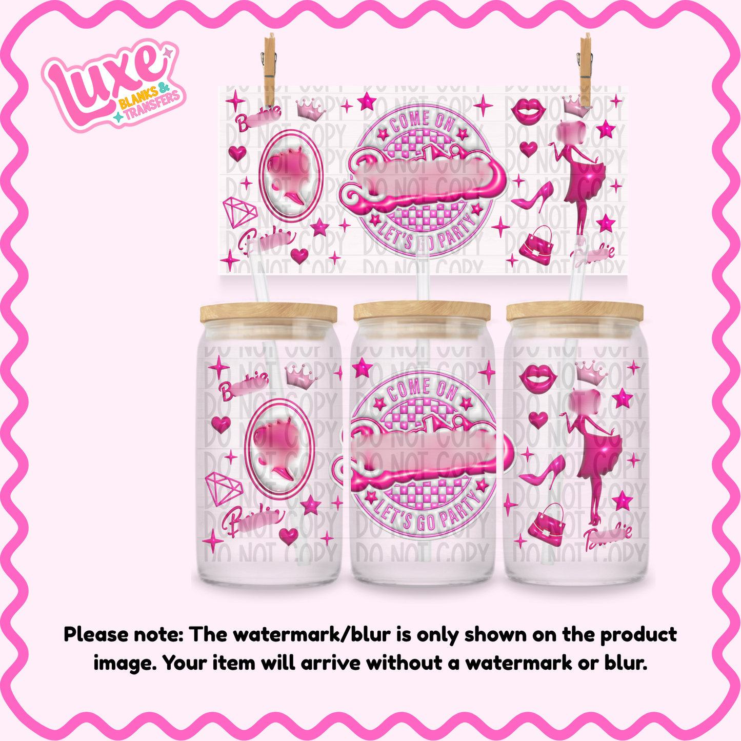 16oz UV DTF Wrap | BGirl | #2777