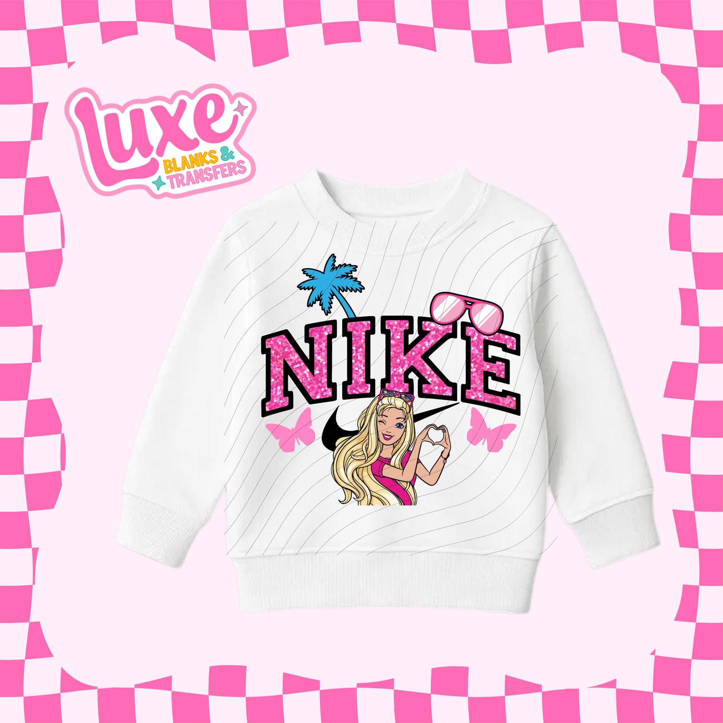 B Girl Nke | Kids DTF Heat Transfer | #01