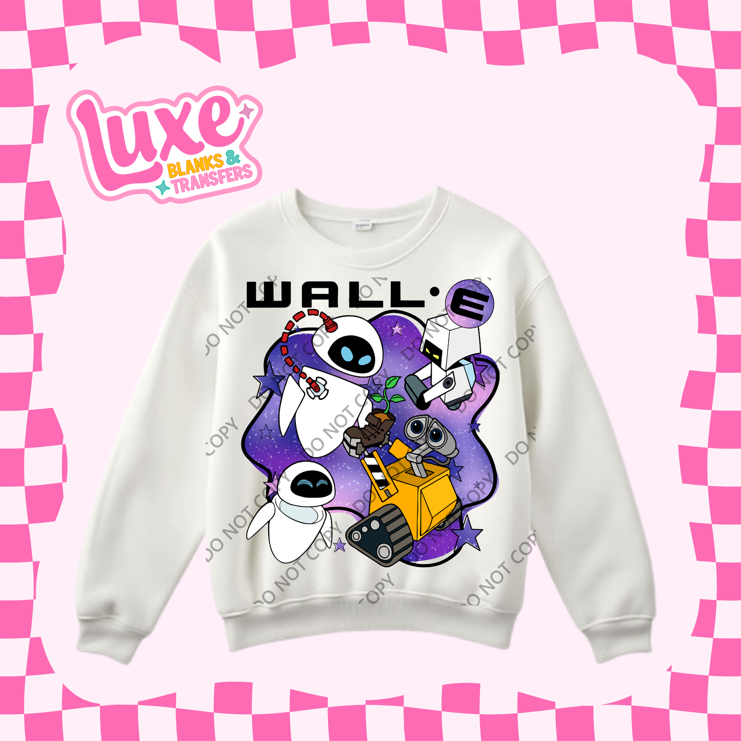 DTF Heat Transfer | Wall/E Movie | #455