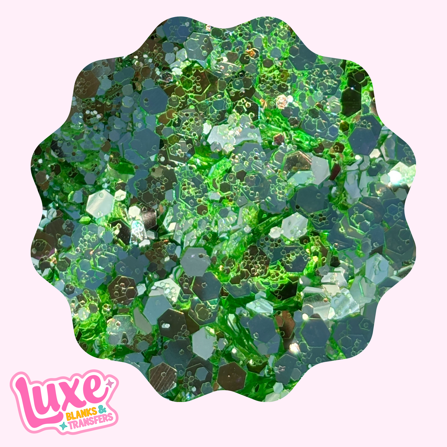 "Mint" Chunky Mix Glitter