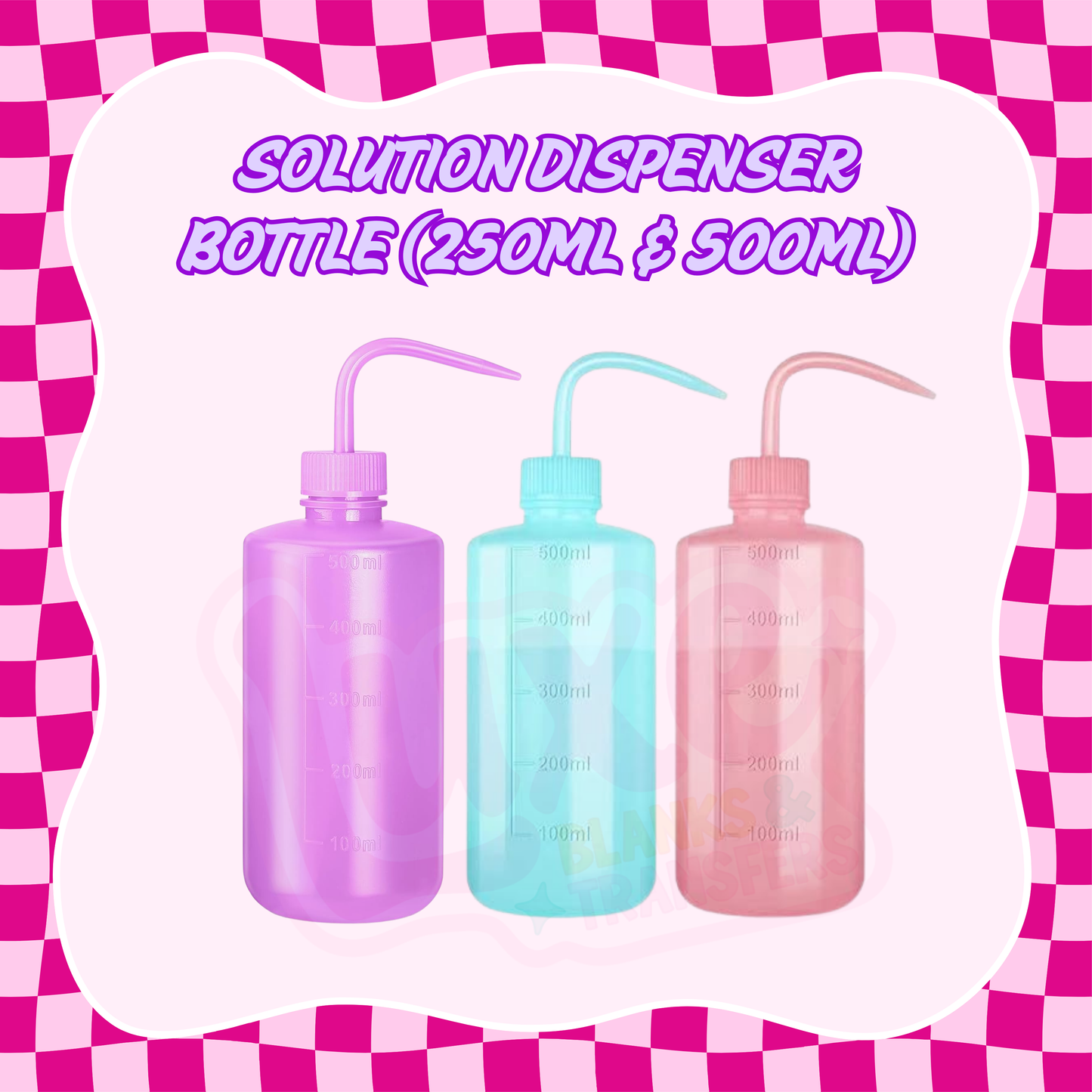 Solution Dispenser Bottle