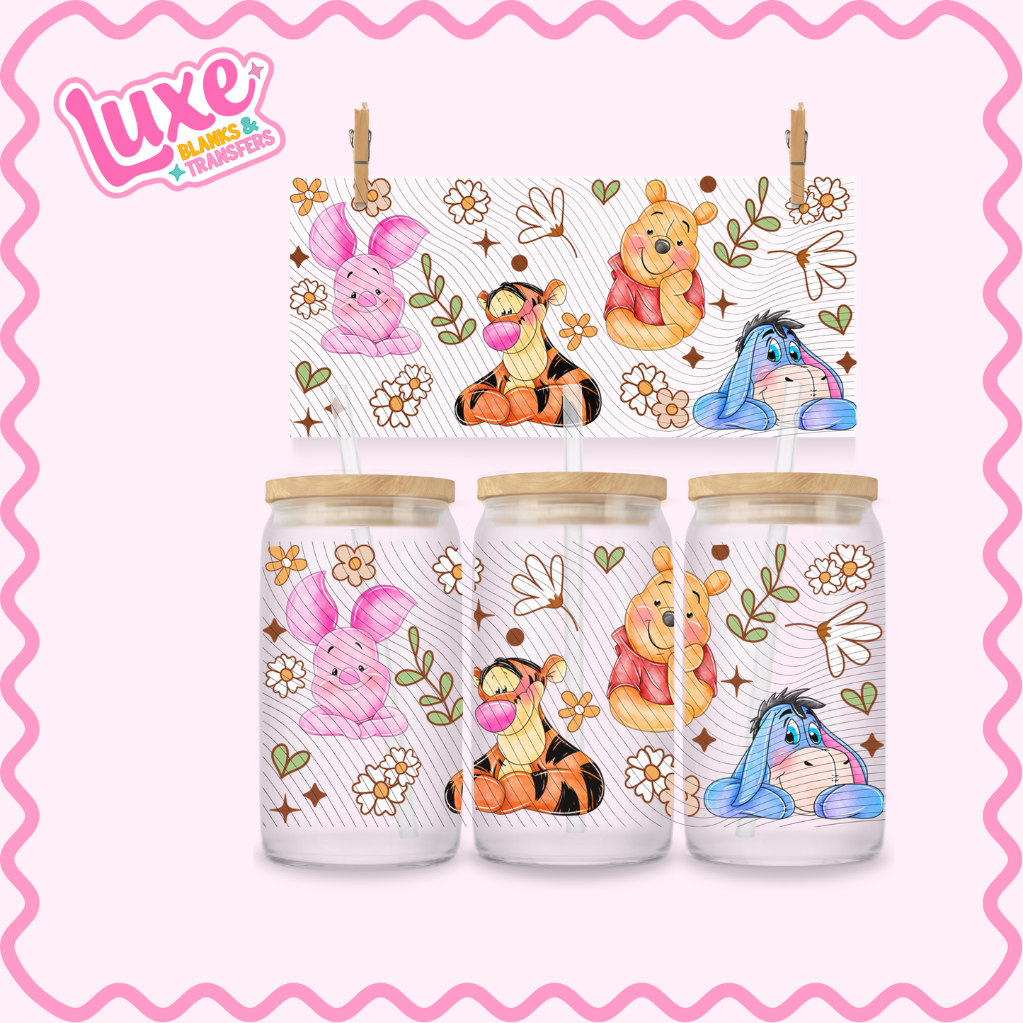 16oz UV DTF Wrap | Win Friends | #3077