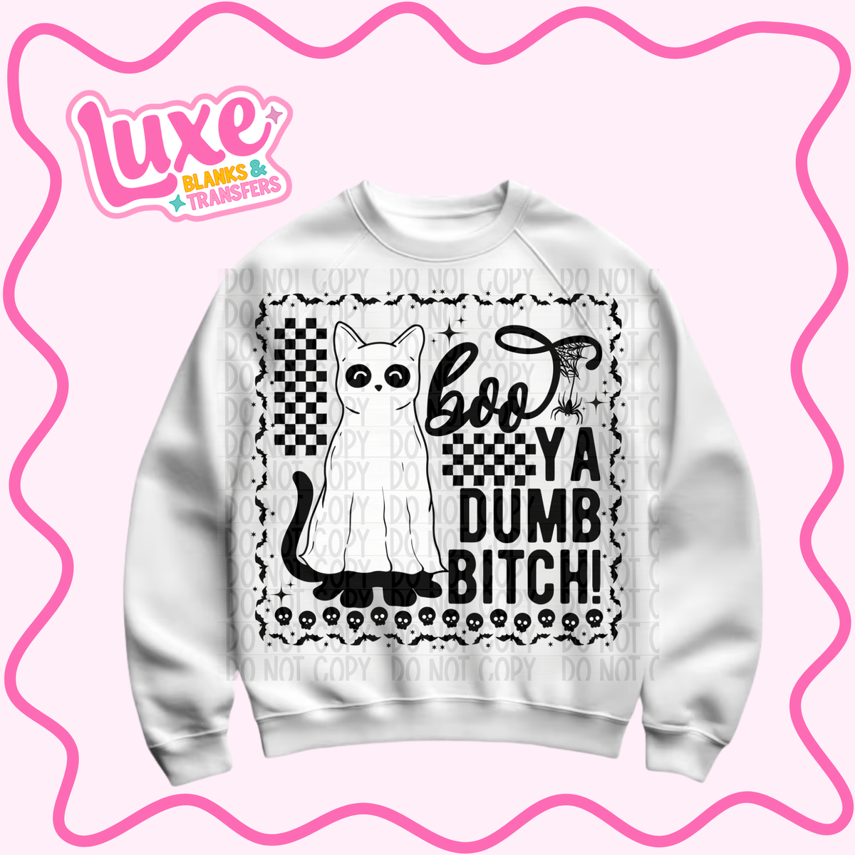 DTF Heat Transfer | Spooky Funny | #1471