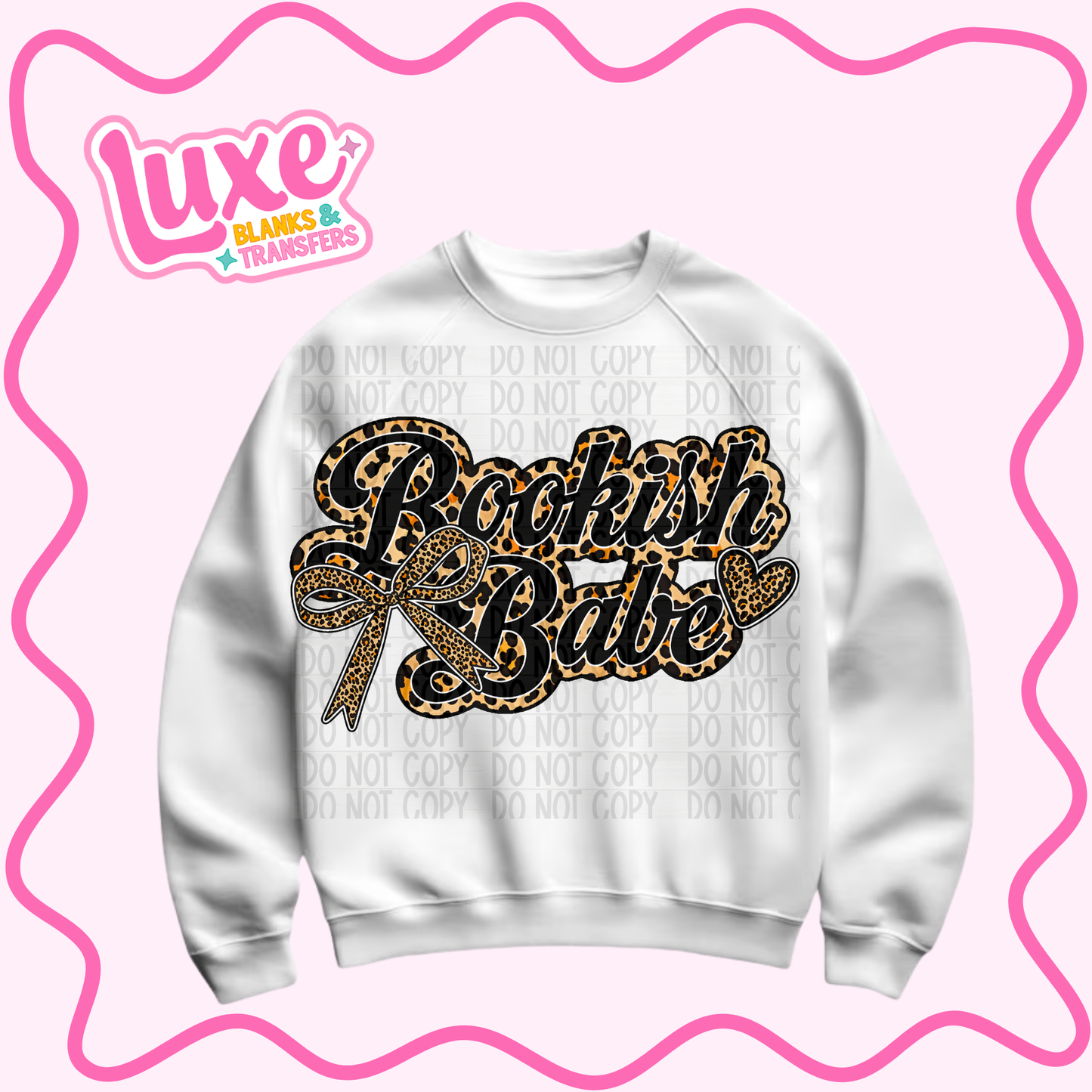 DTF Heat Transfer | Bookish Babe | #1473