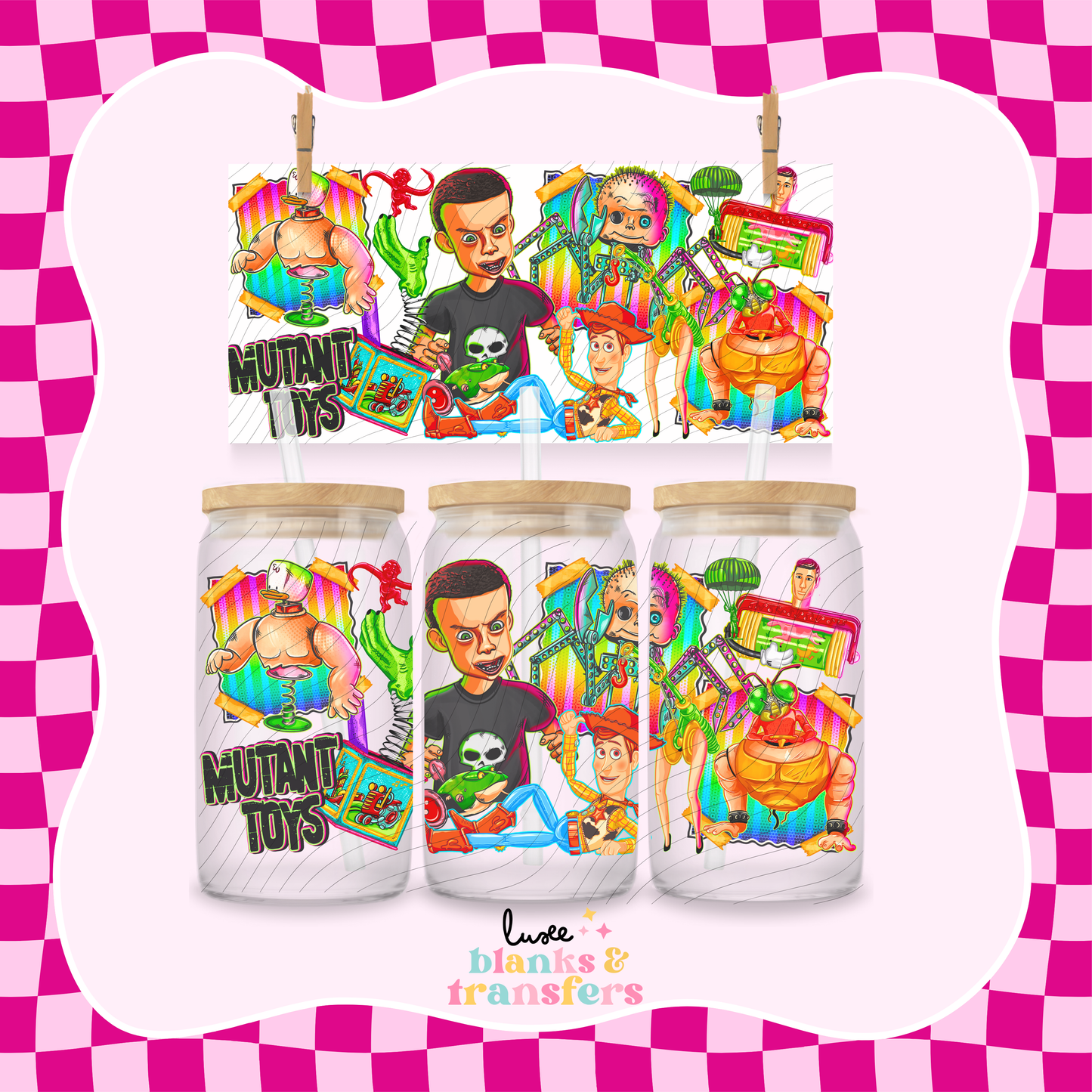 Mutant Toys UV DTF Wrap (#827)