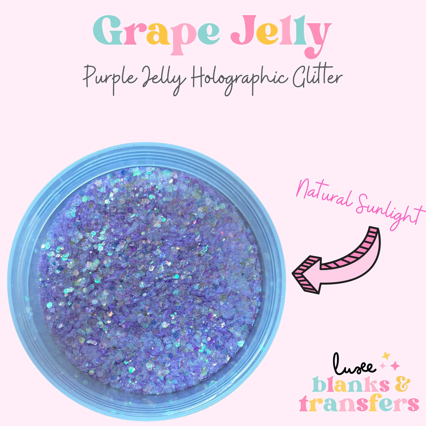 “Grape Jelly” Chunky Mix Glitter