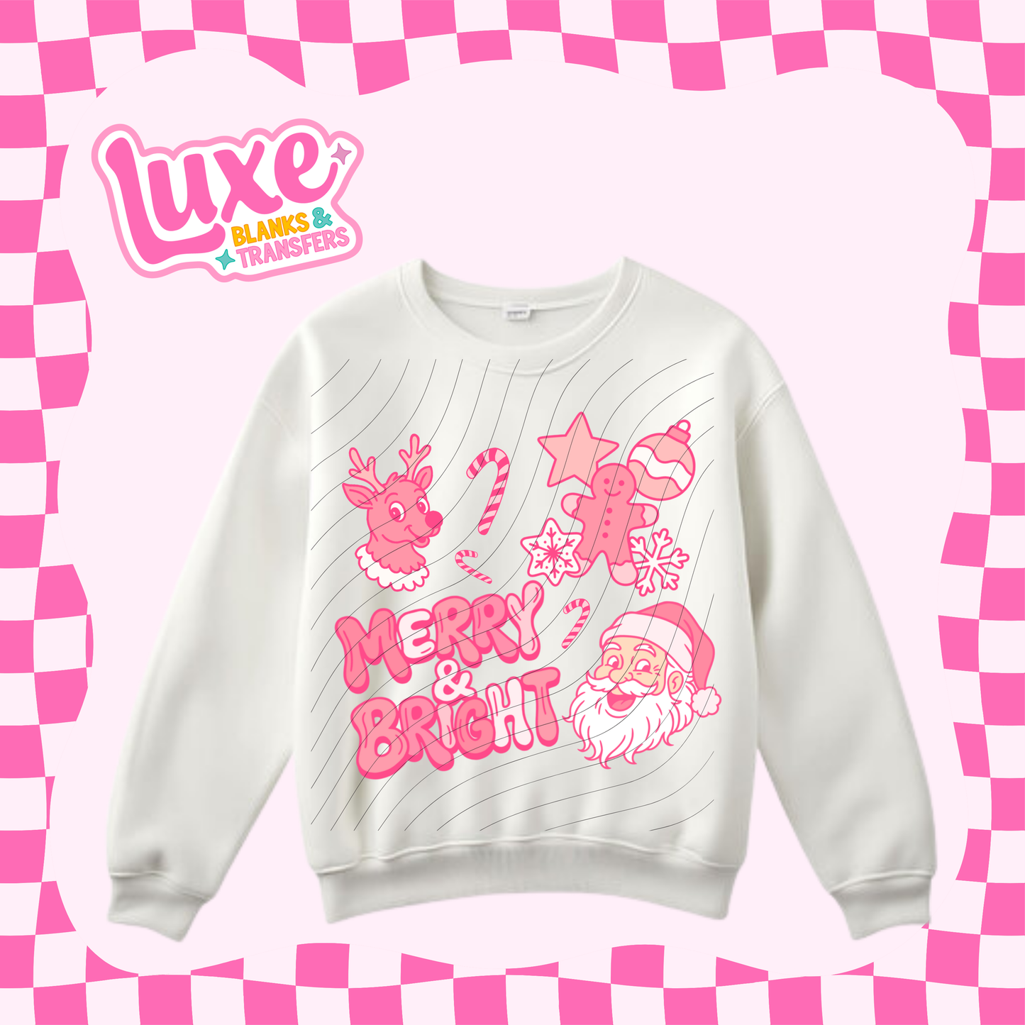 Merry & Bright | DTF Heat Transfer | #203