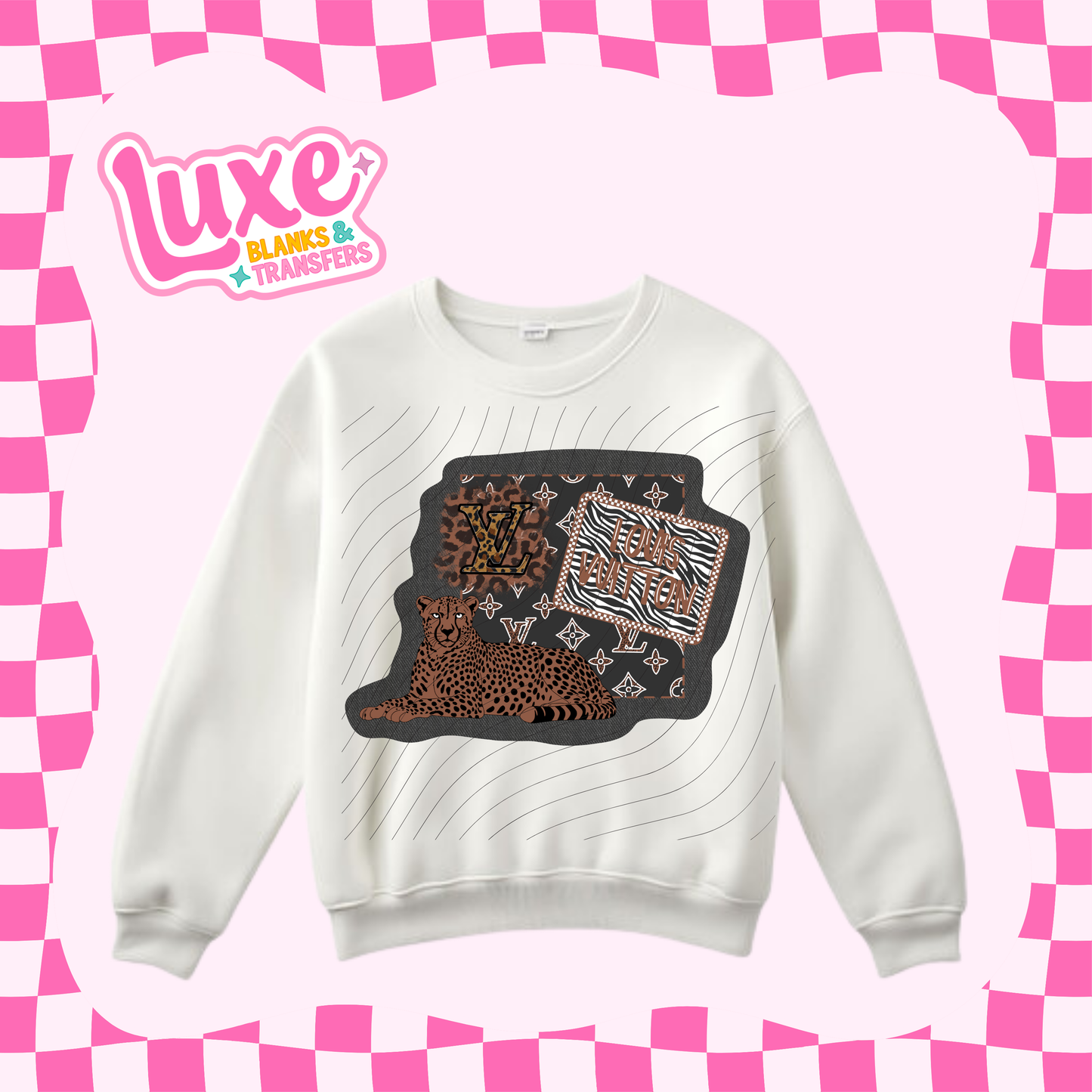 DTF Heat Transfer | LV Leopard | #318